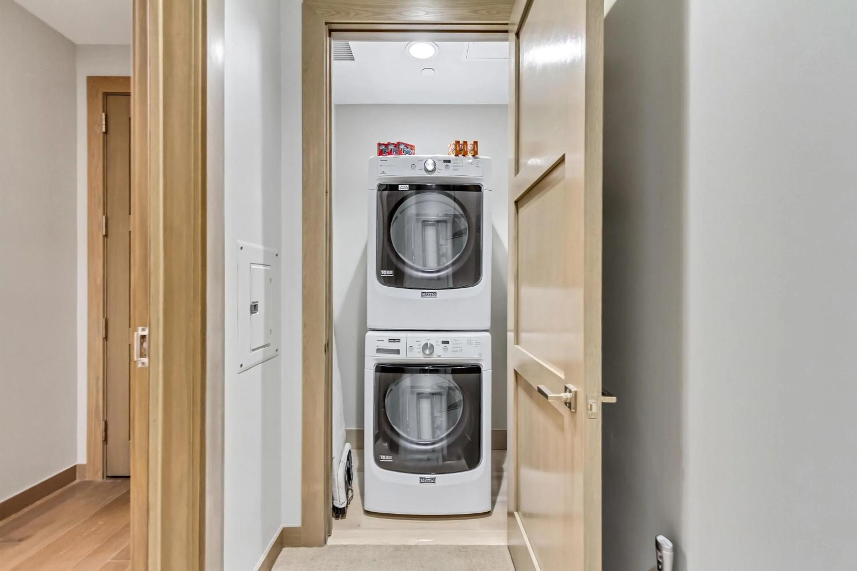 laundry in Stein Eriksen Residences