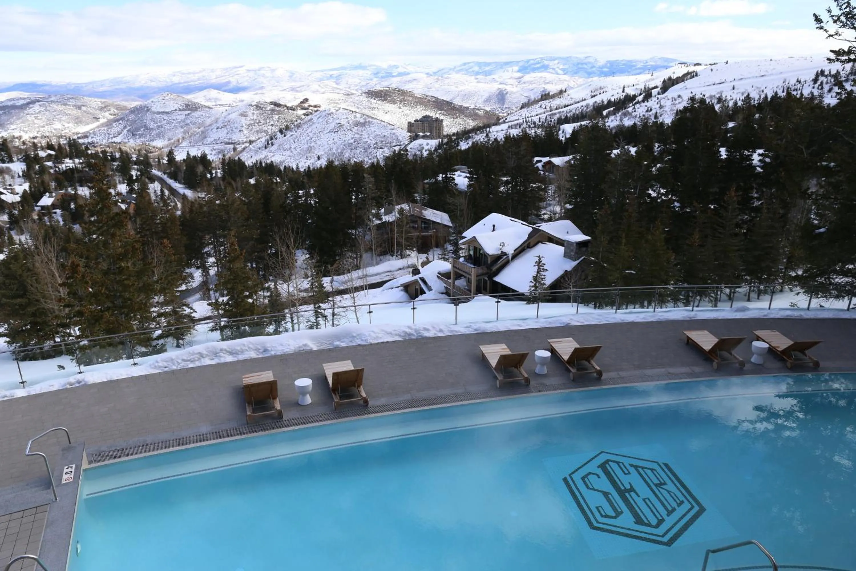 Swimming pool in Stein Eriksen Residences