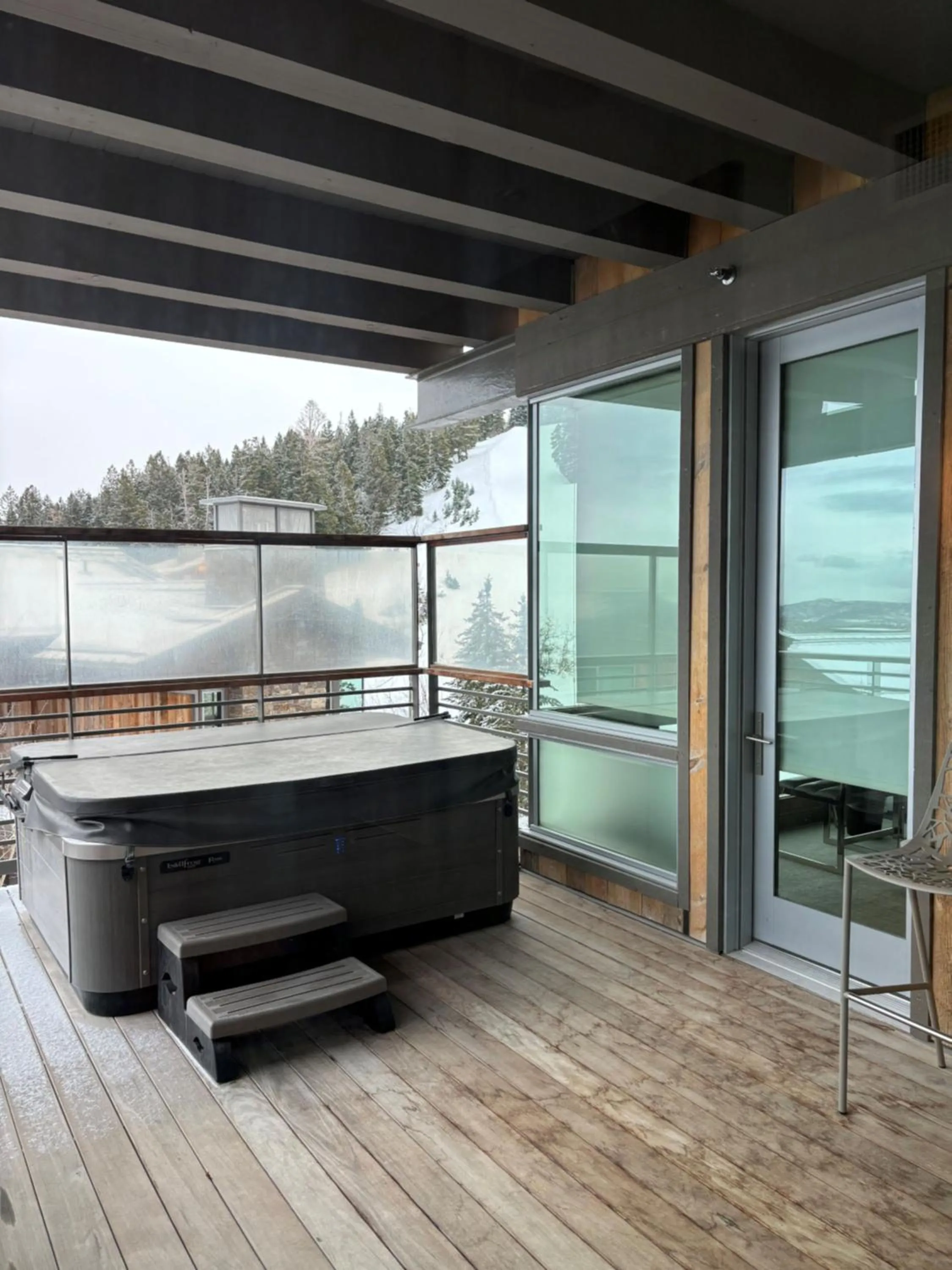 Patio in Stein Eriksen Residences