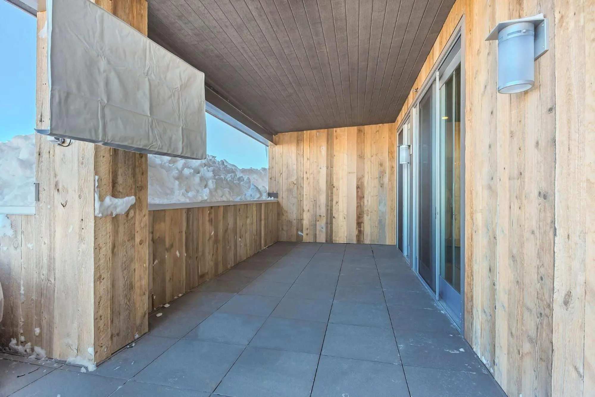 Patio in Stein Eriksen Residences
