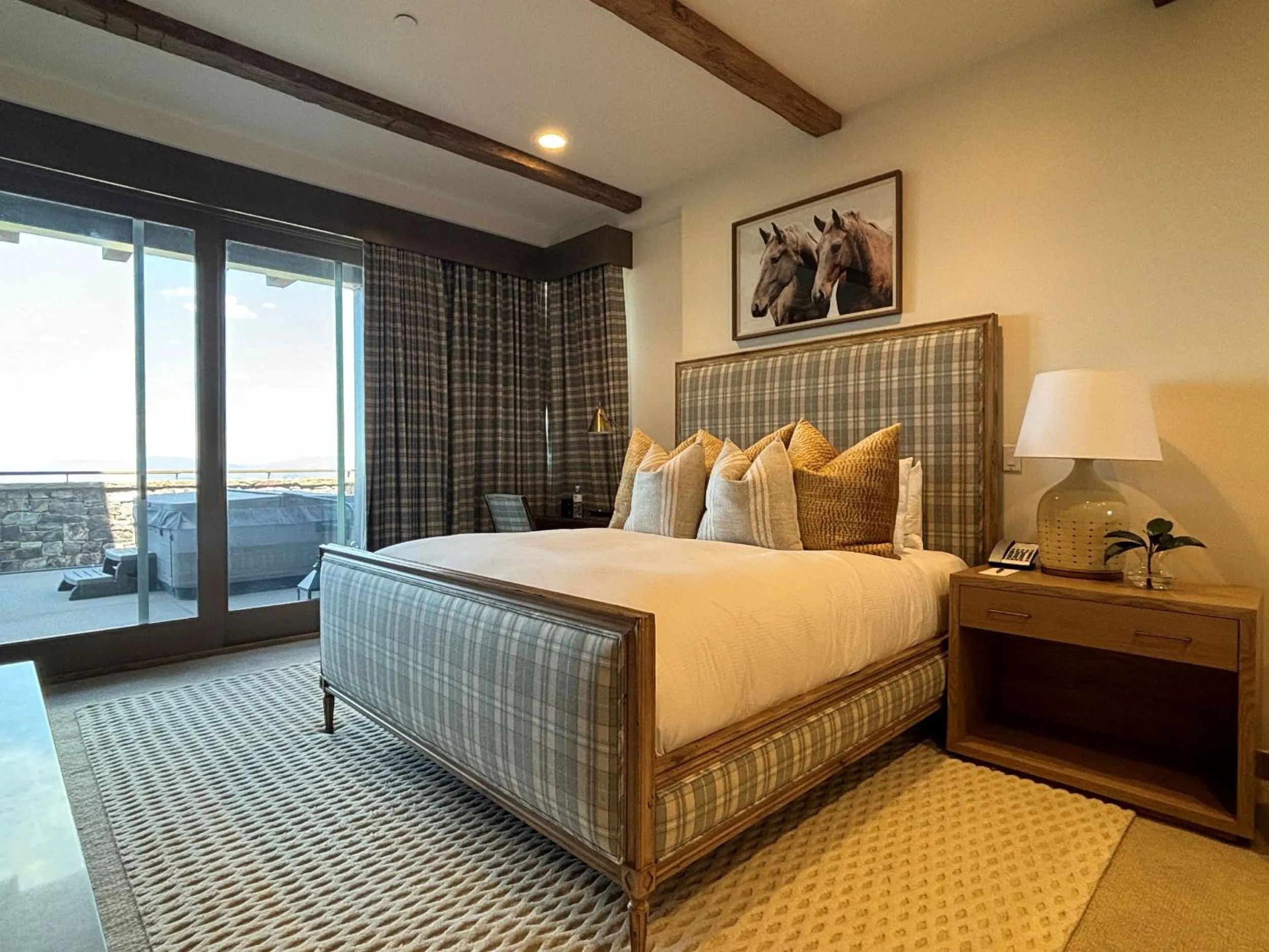 Bed in Stein Eriksen Residences