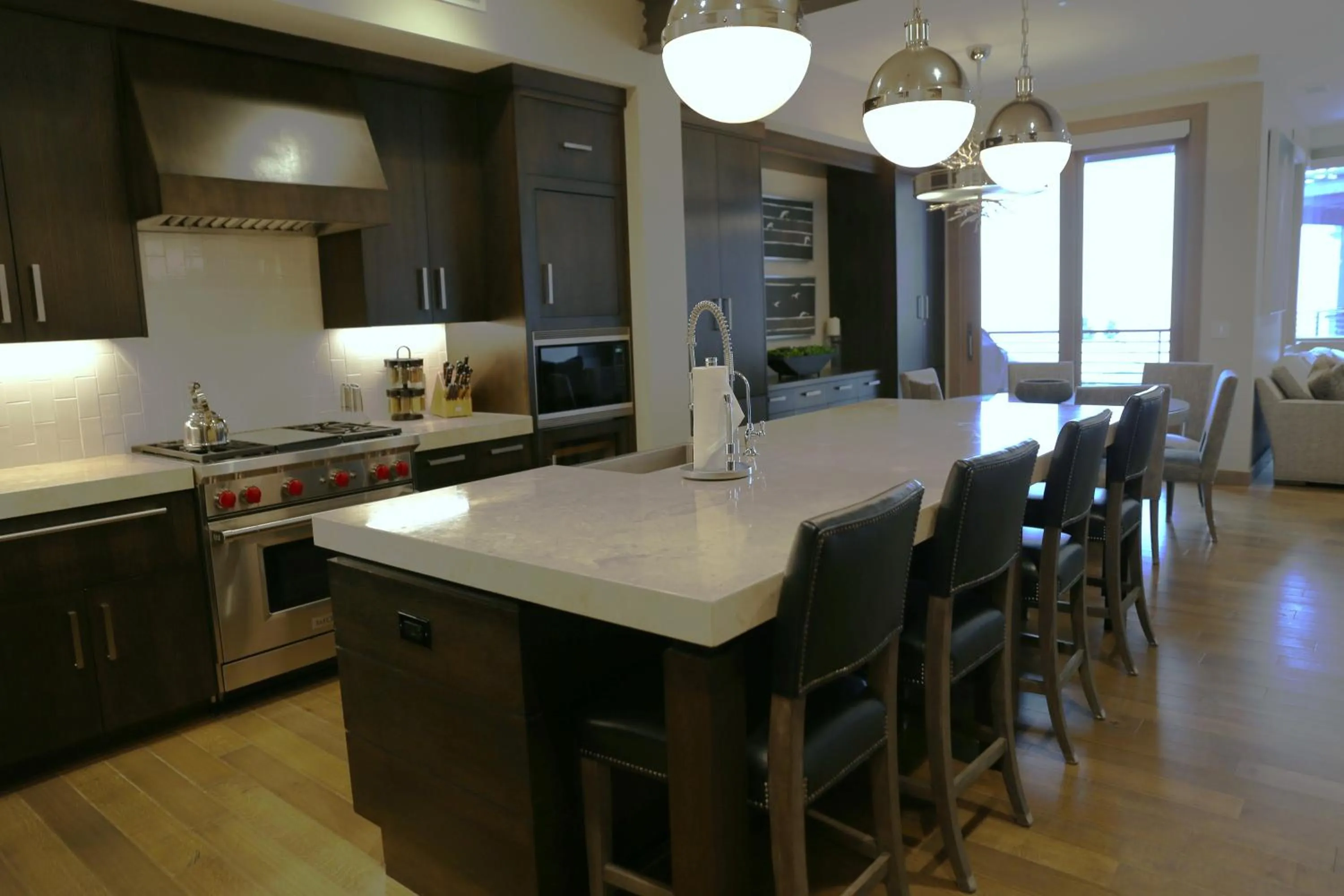 kitchen in Stein Eriksen Residences