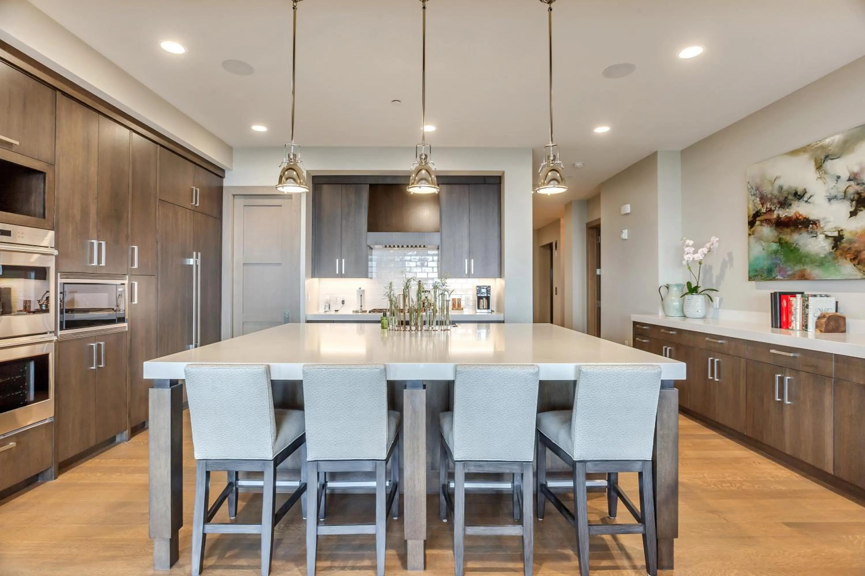 kitchen in Stein Eriksen Residences
