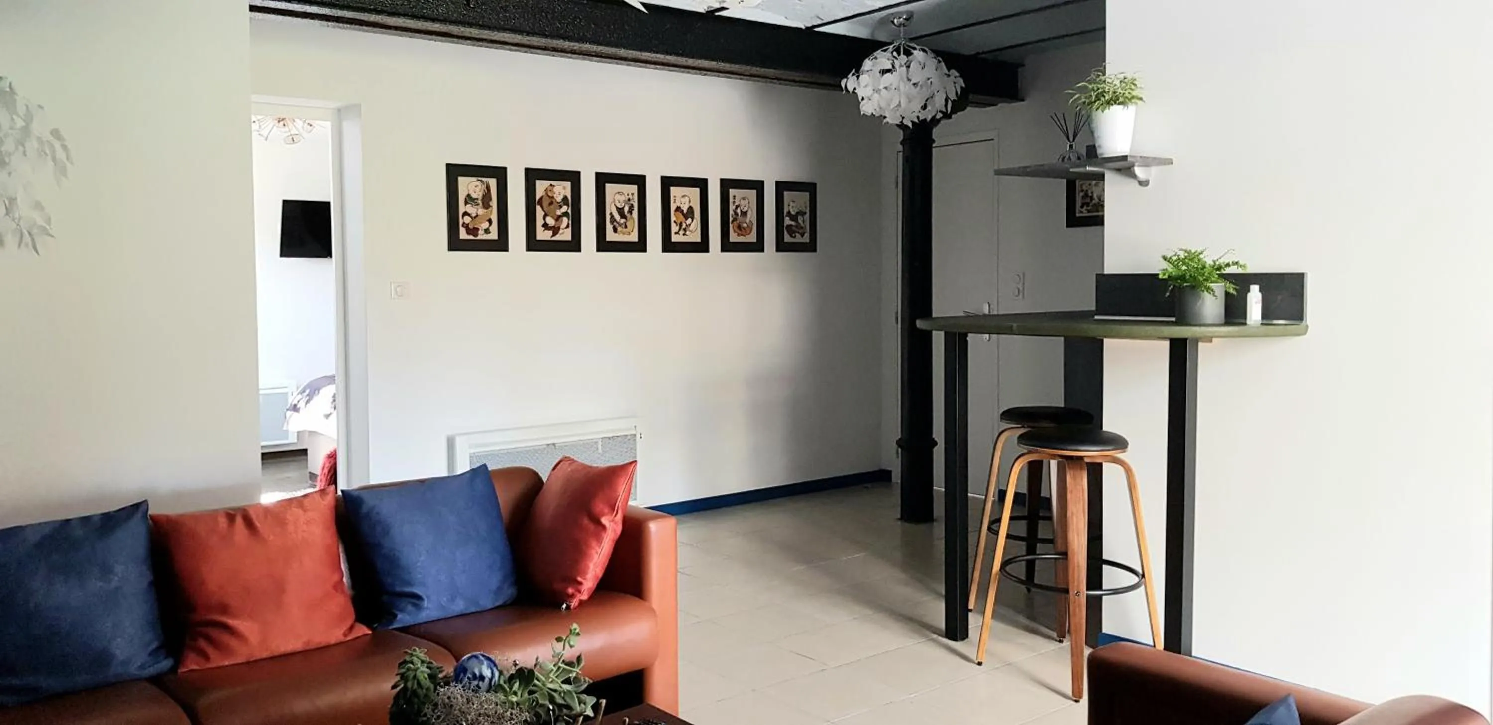 Living room in Il etait une ferme