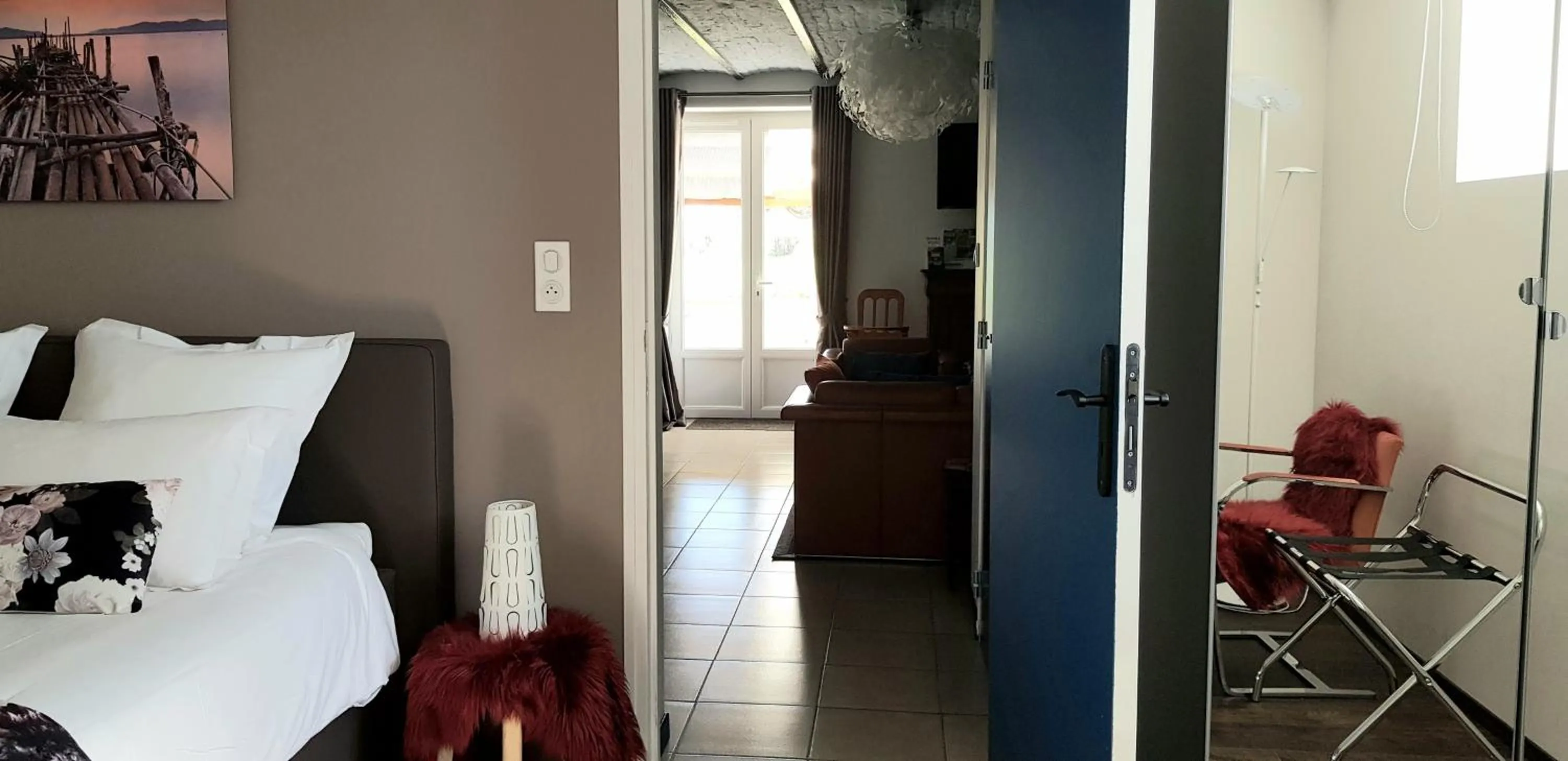 View (from property/room), Bed in Il etait une ferme