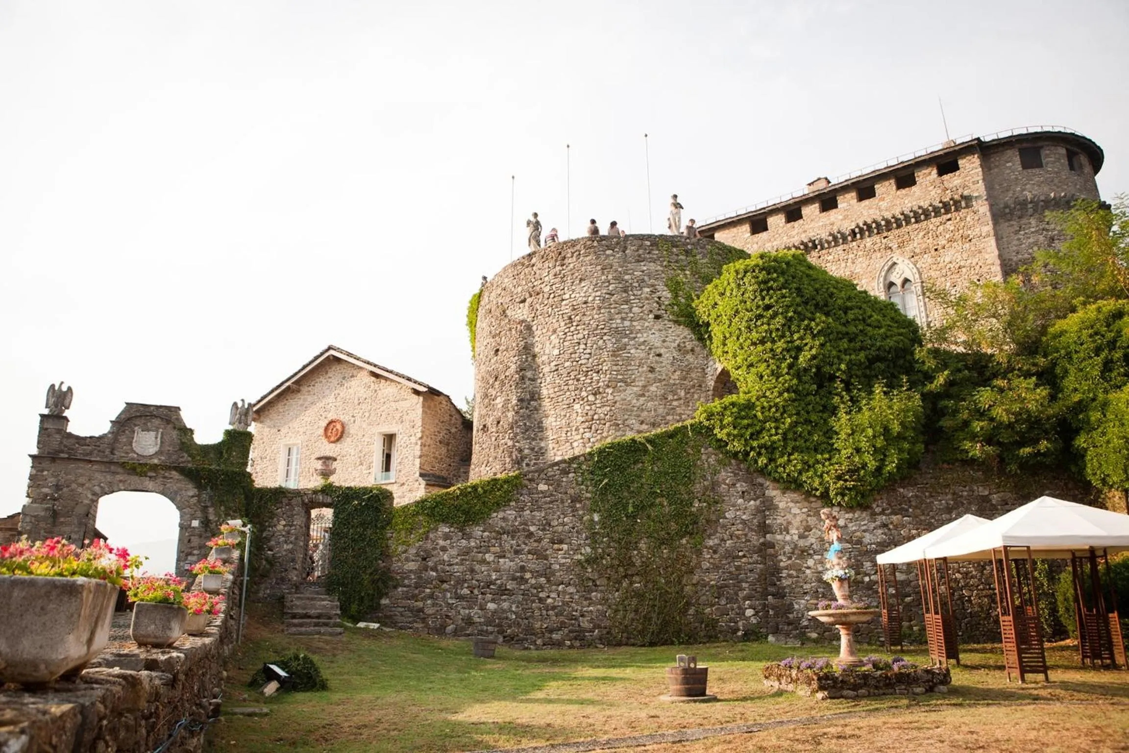 Facade/entrance in Castello Di Compiano Hotel Relais Museum