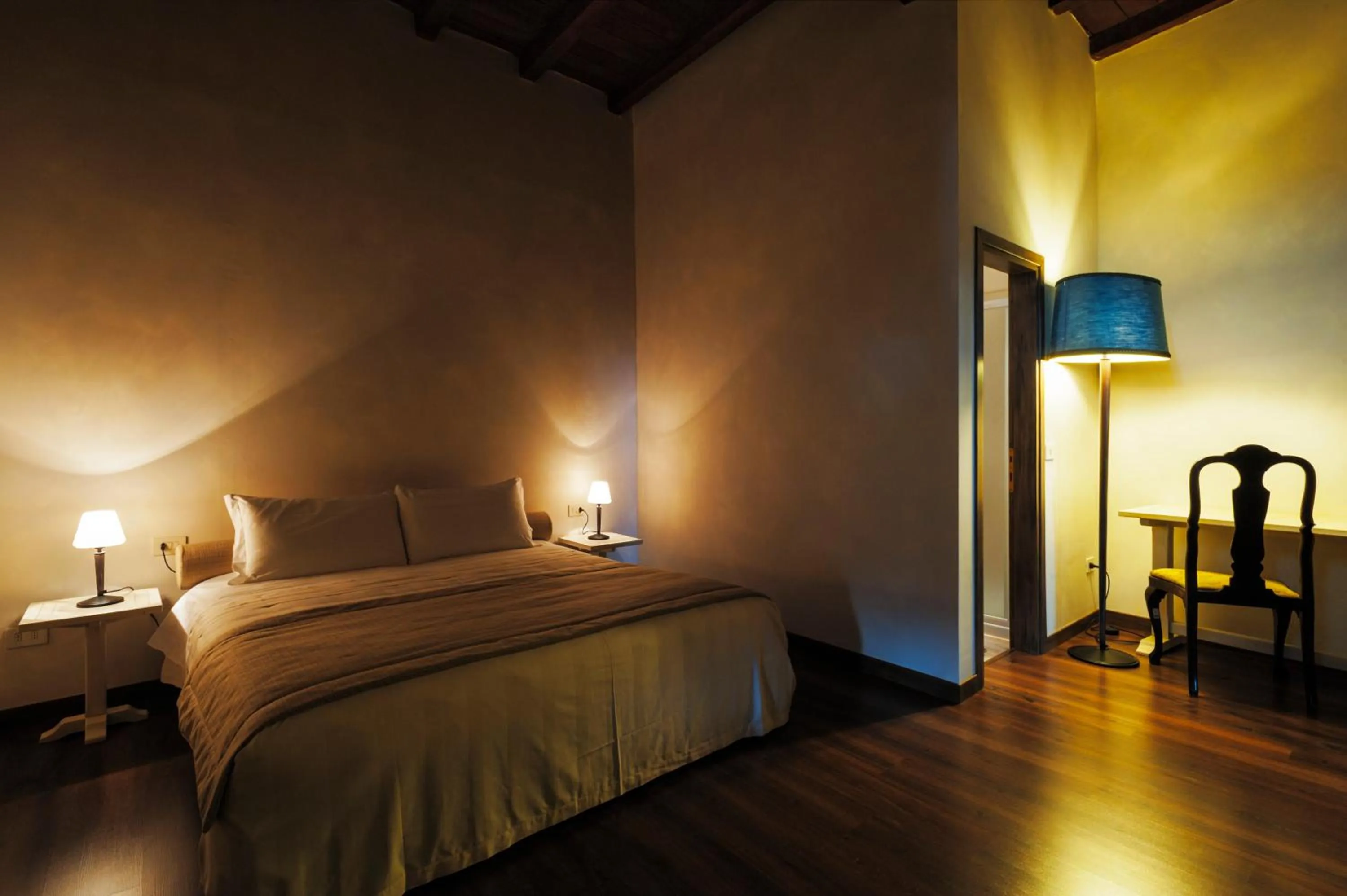 Bed in Castello Di Compiano Hotel Relais Museum