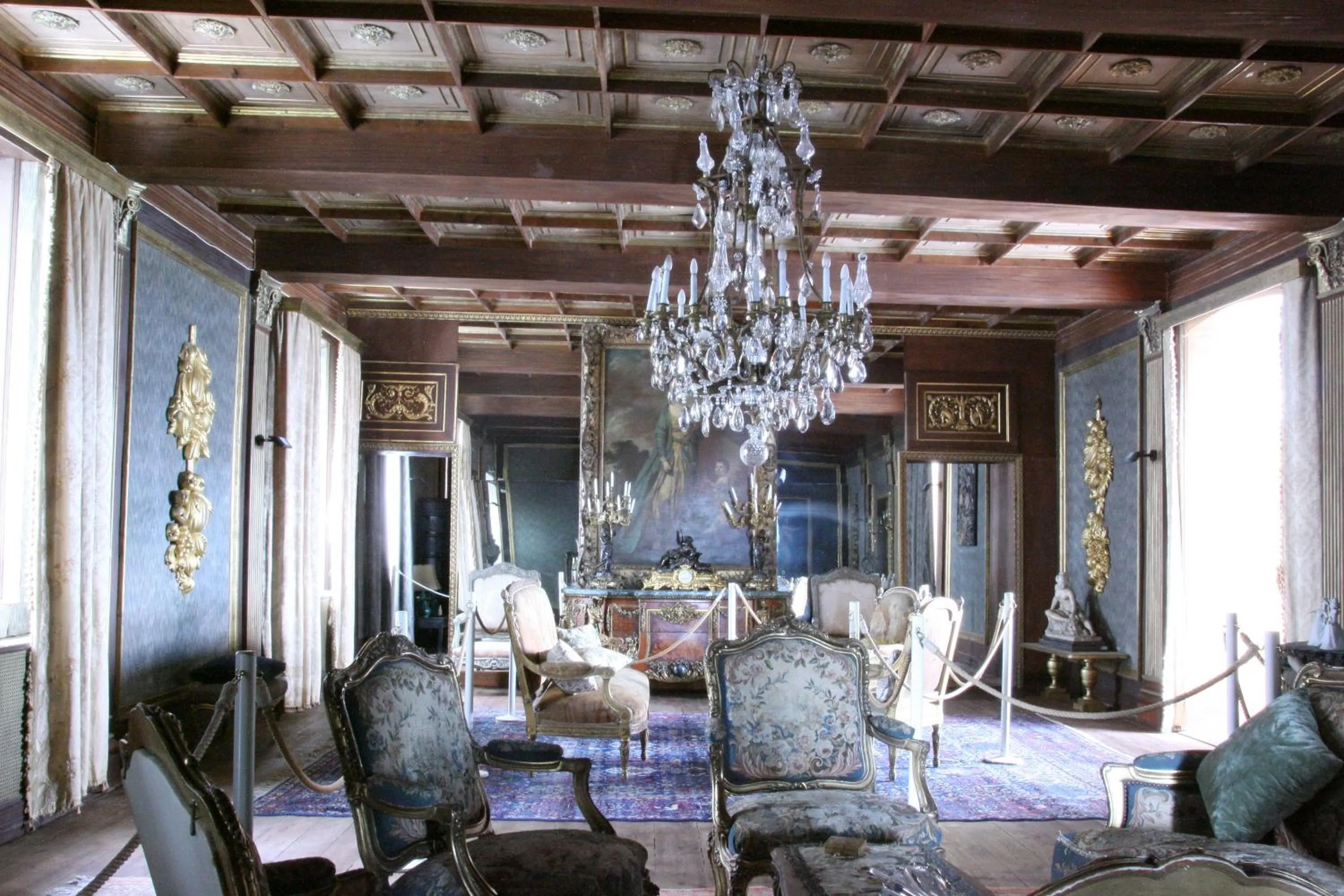 Living room in Castello Di Compiano Hotel Relais Museum