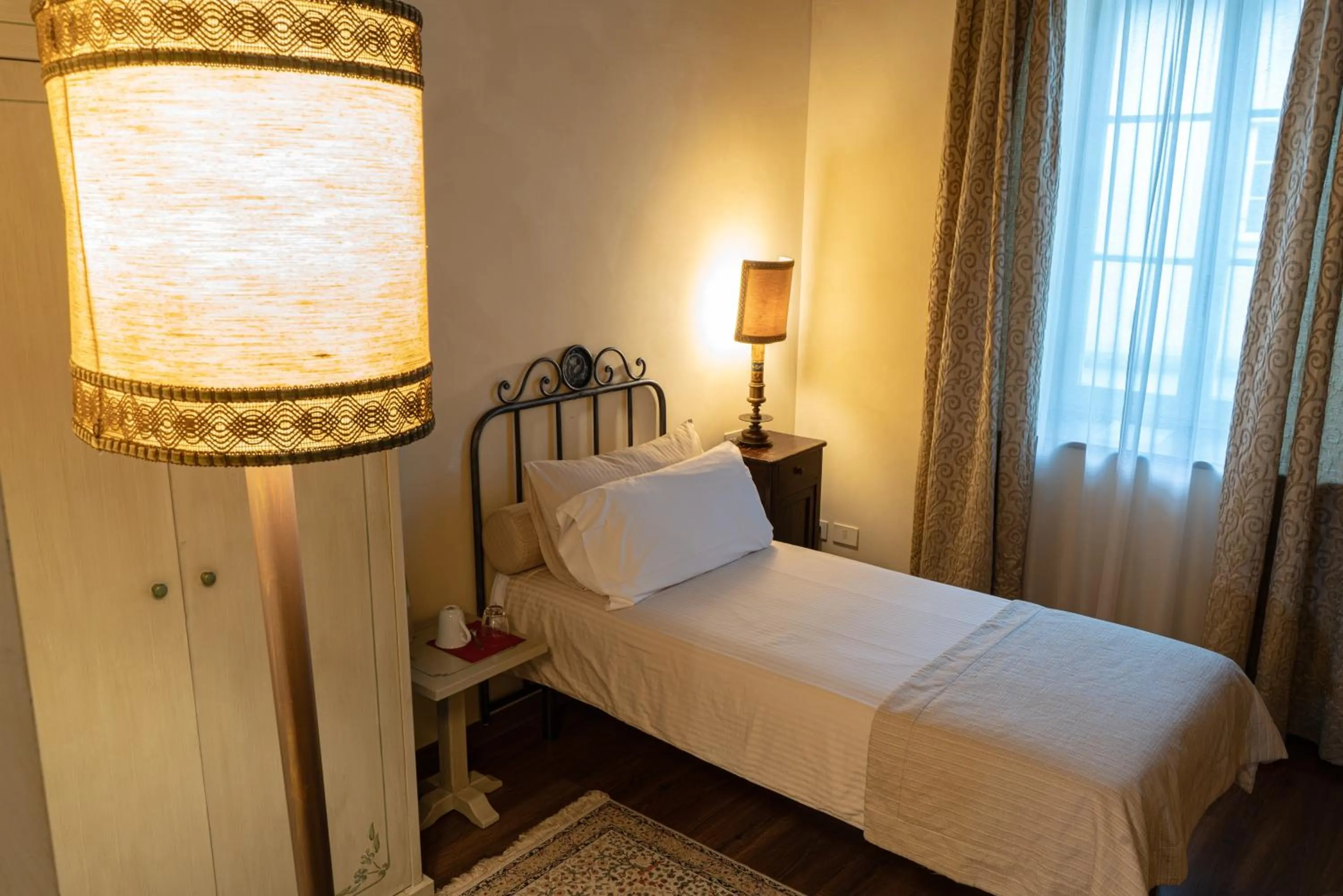 Bed in Castello Di Compiano Hotel Relais Museum