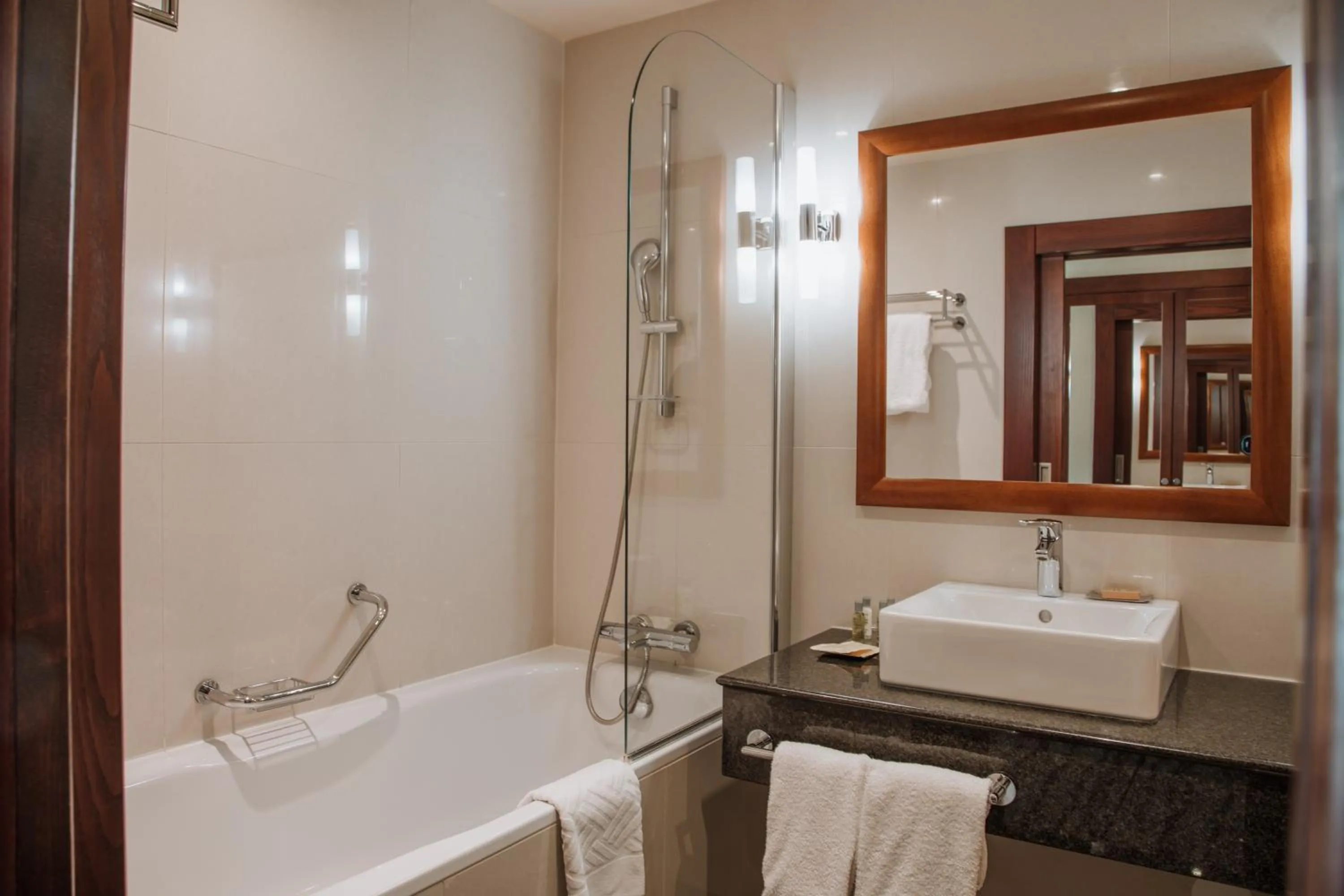 Bathroom in DoubleTree by Hilton Bratislava