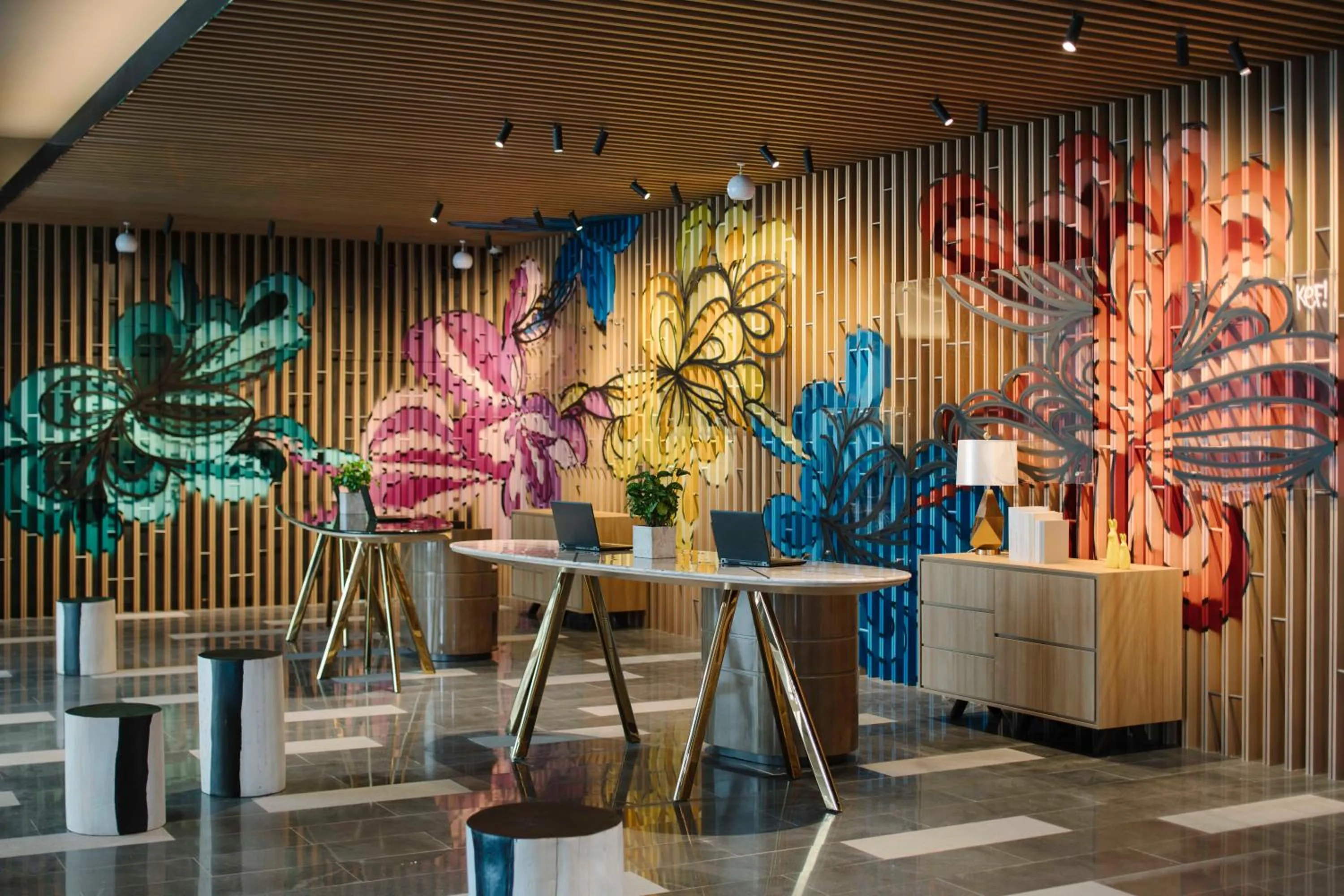 Lobby or reception in Artyzen Habitat Hongqiao Shanghai - Korean Street