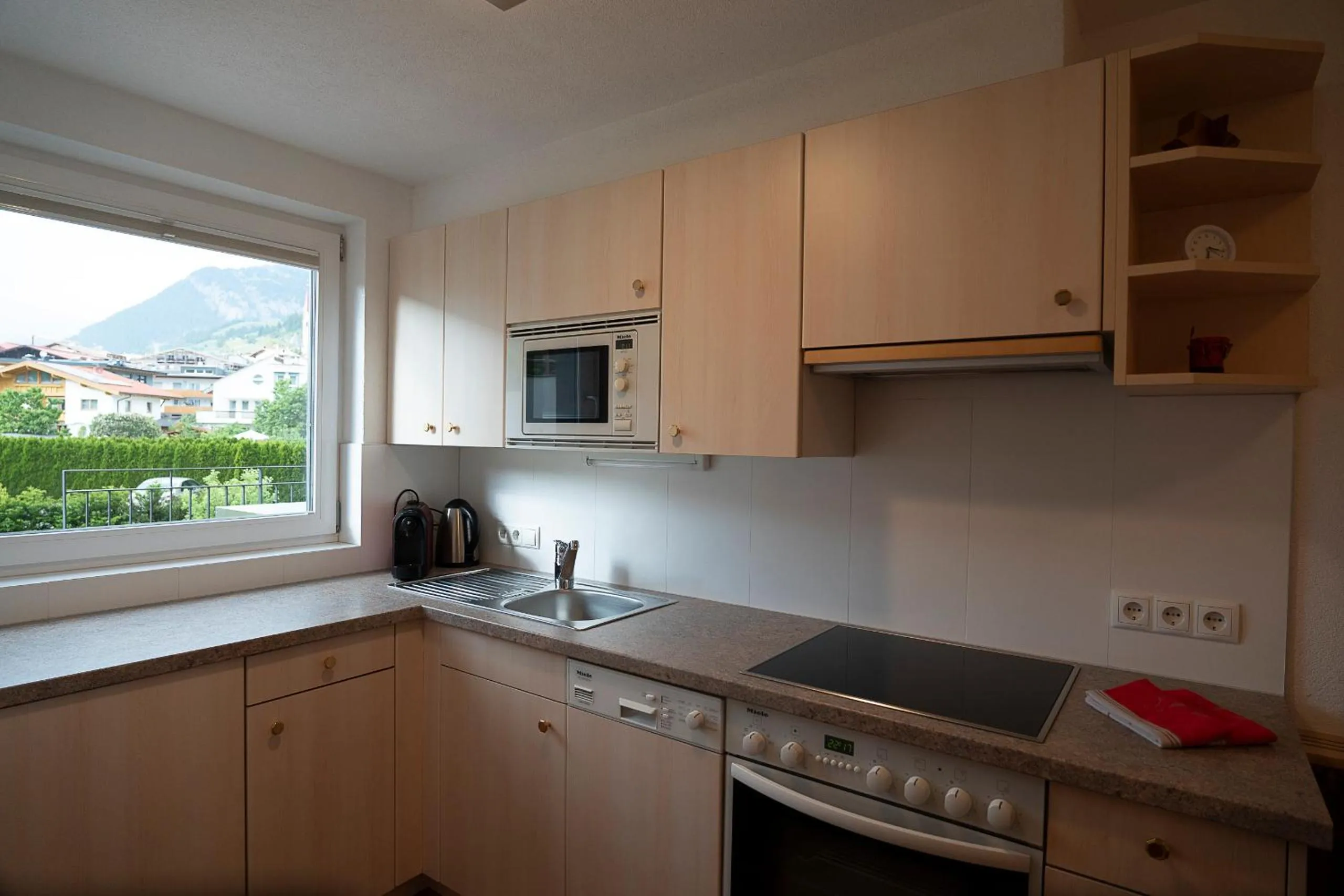 Kitchen or kitchenette in Alberts Heimatglück