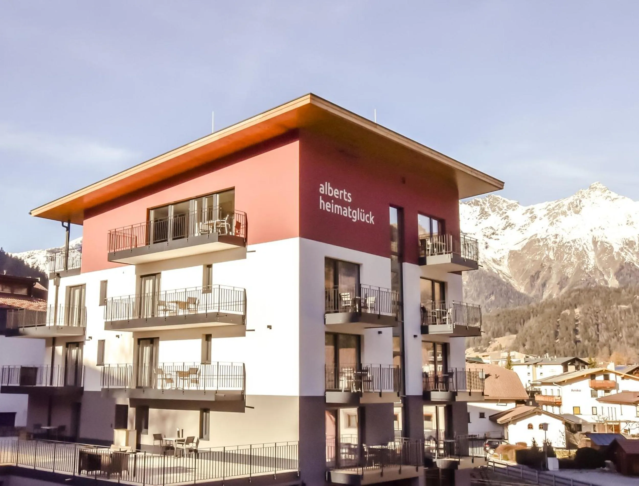 Facade/entrance in Alberts Heimatglück