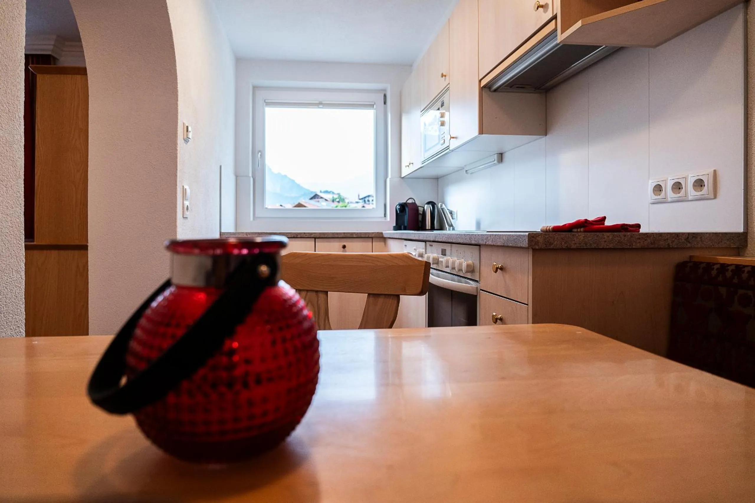 Kitchen or kitchenette in Alberts Heimatglück