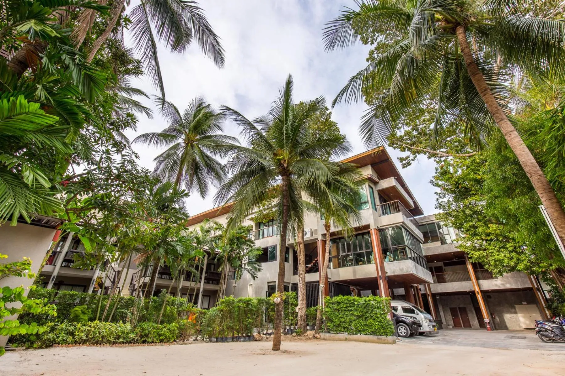 Property building in J4 Samui Hotel - SHA Plus