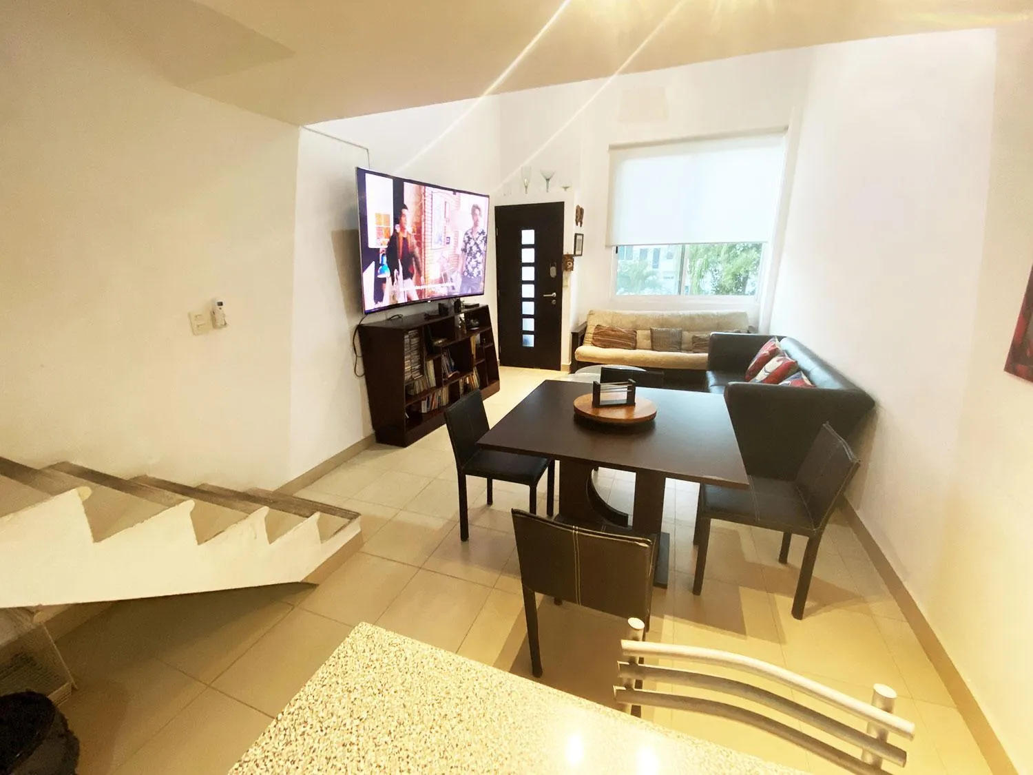 Dining area in Geek-Chic Townhouse