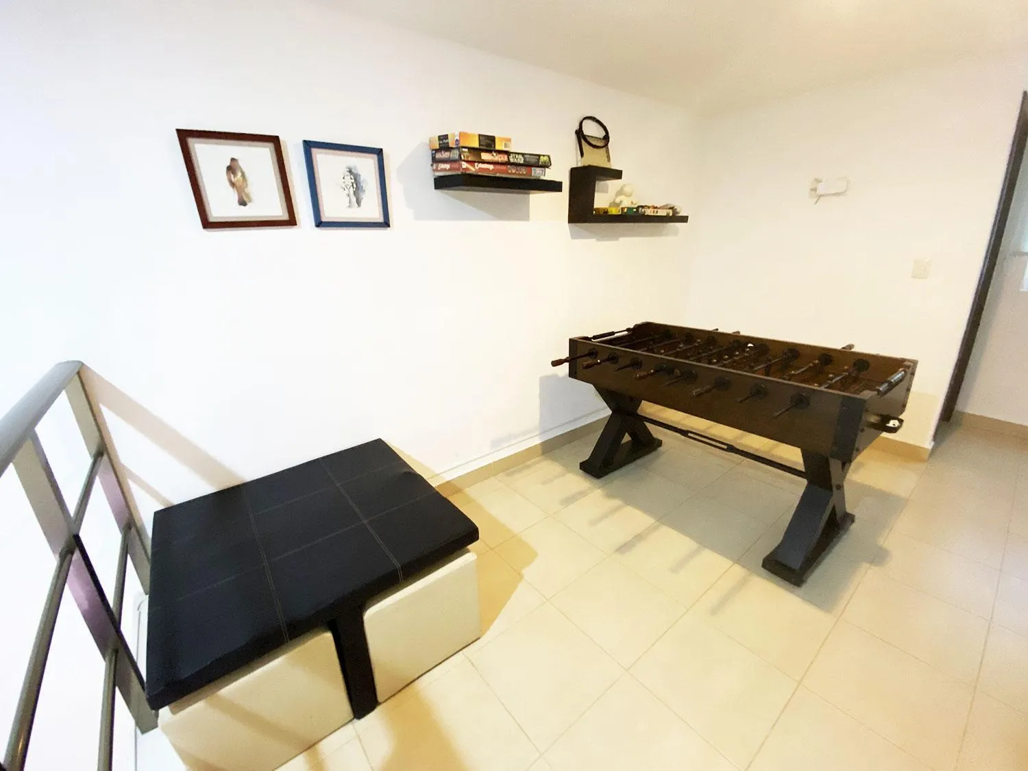 Seating area in Geek-Chic Townhouse