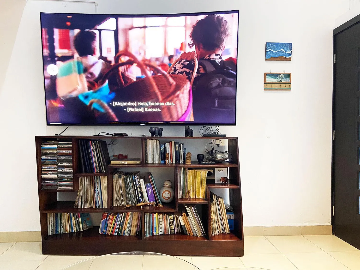 TV and multimedia in Geek-Chic Townhouse