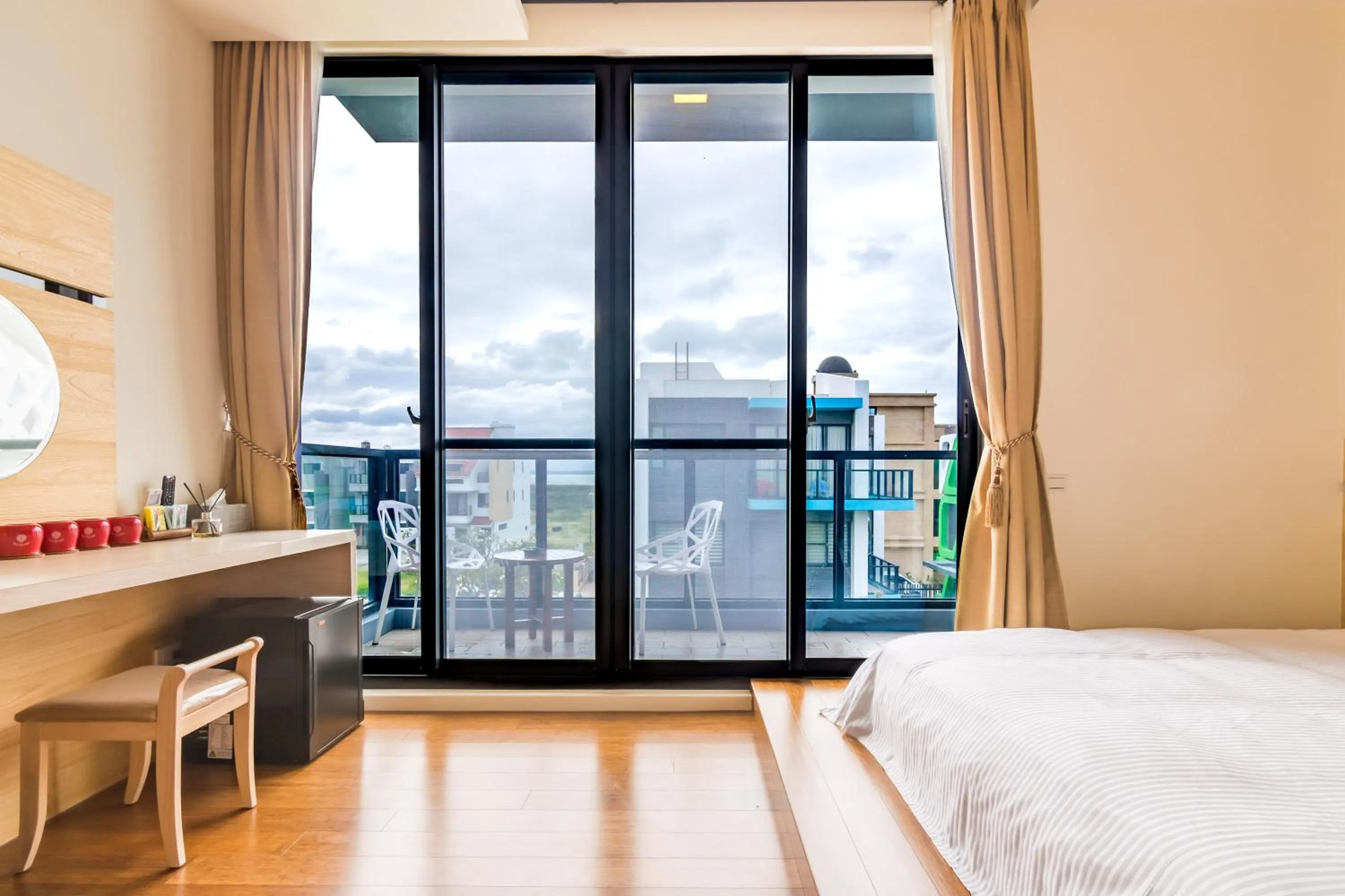 Decorative detail, Bed in CHEN FENG HOMESTAY