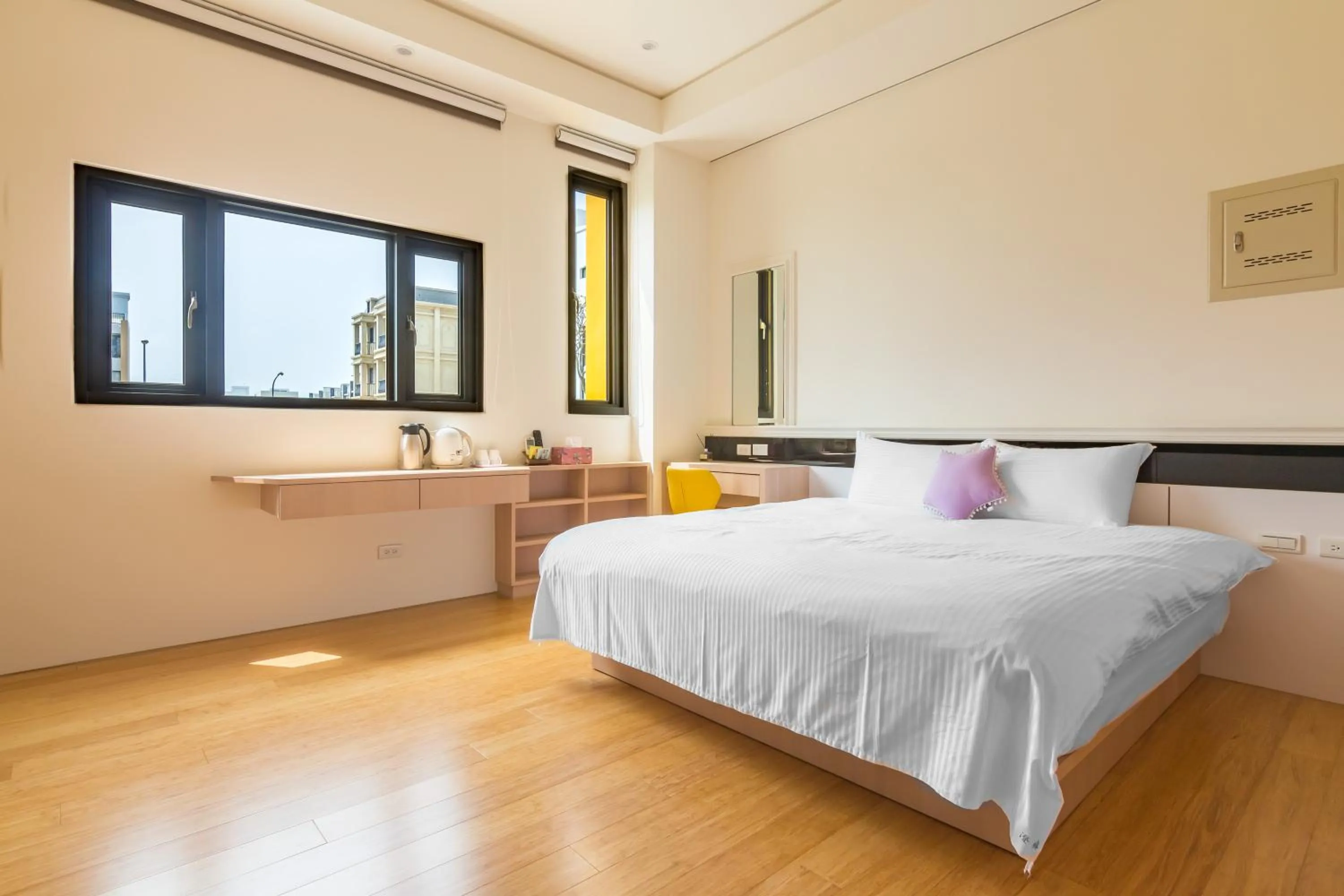 Decorative detail, Bed in CHEN FENG HOMESTAY