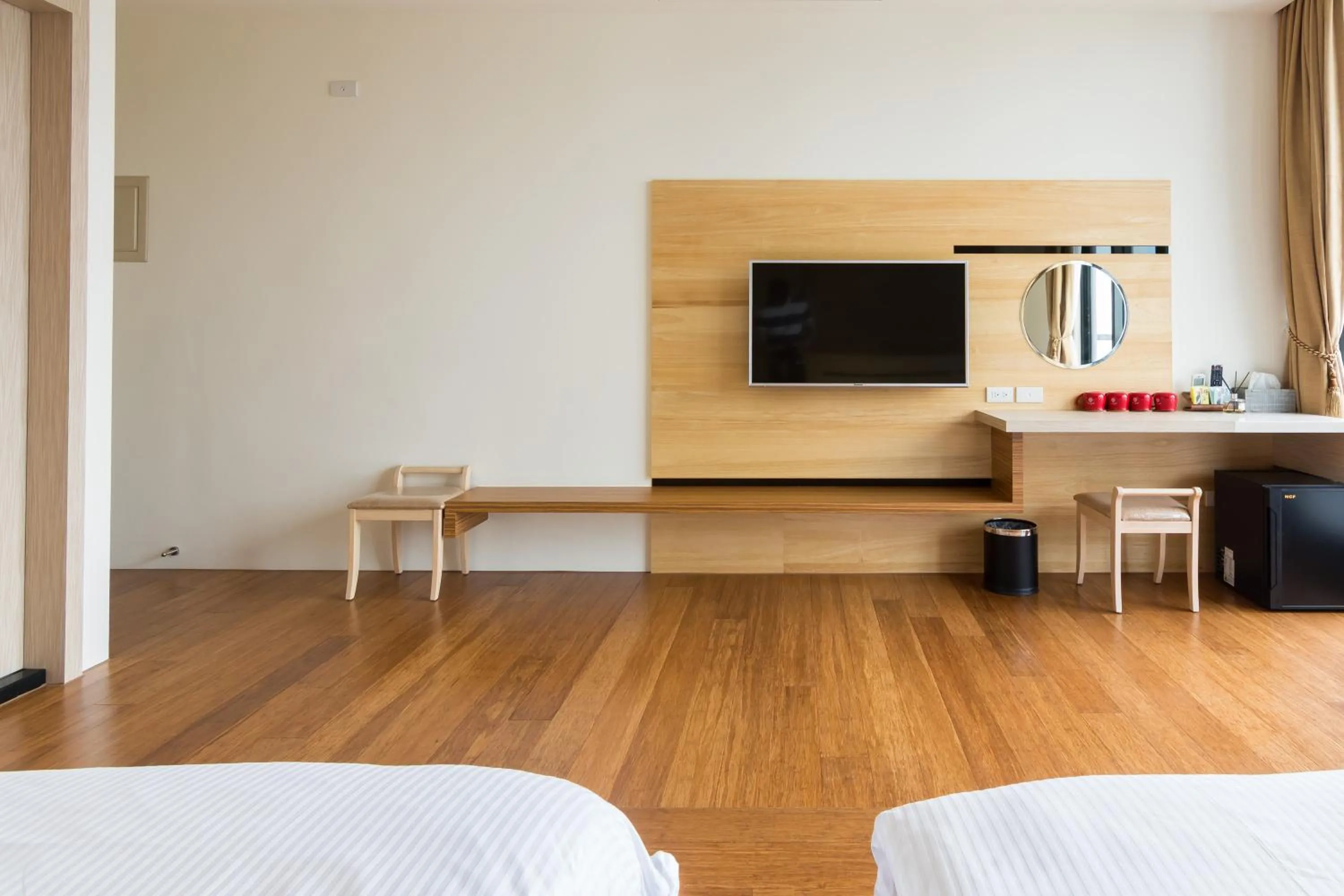 Decorative detail, Bed in CHEN FENG HOMESTAY