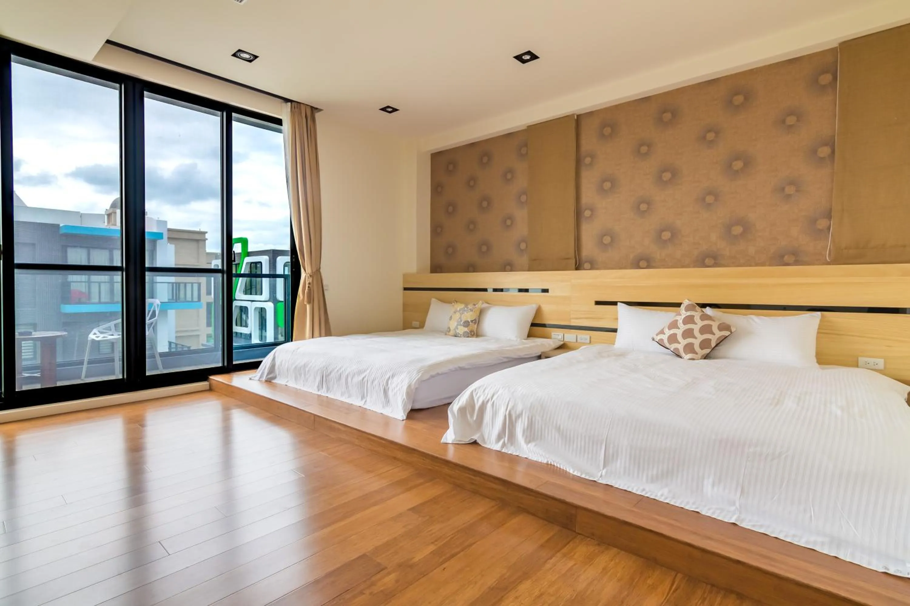 Decorative detail, Bed in CHEN FENG HOMESTAY