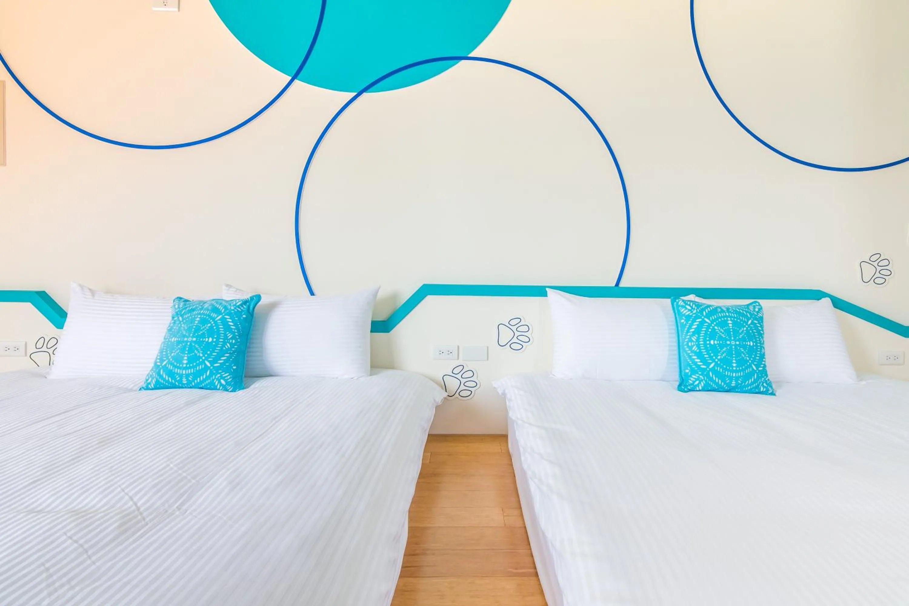 Decorative detail, Bed in CHEN FENG HOMESTAY