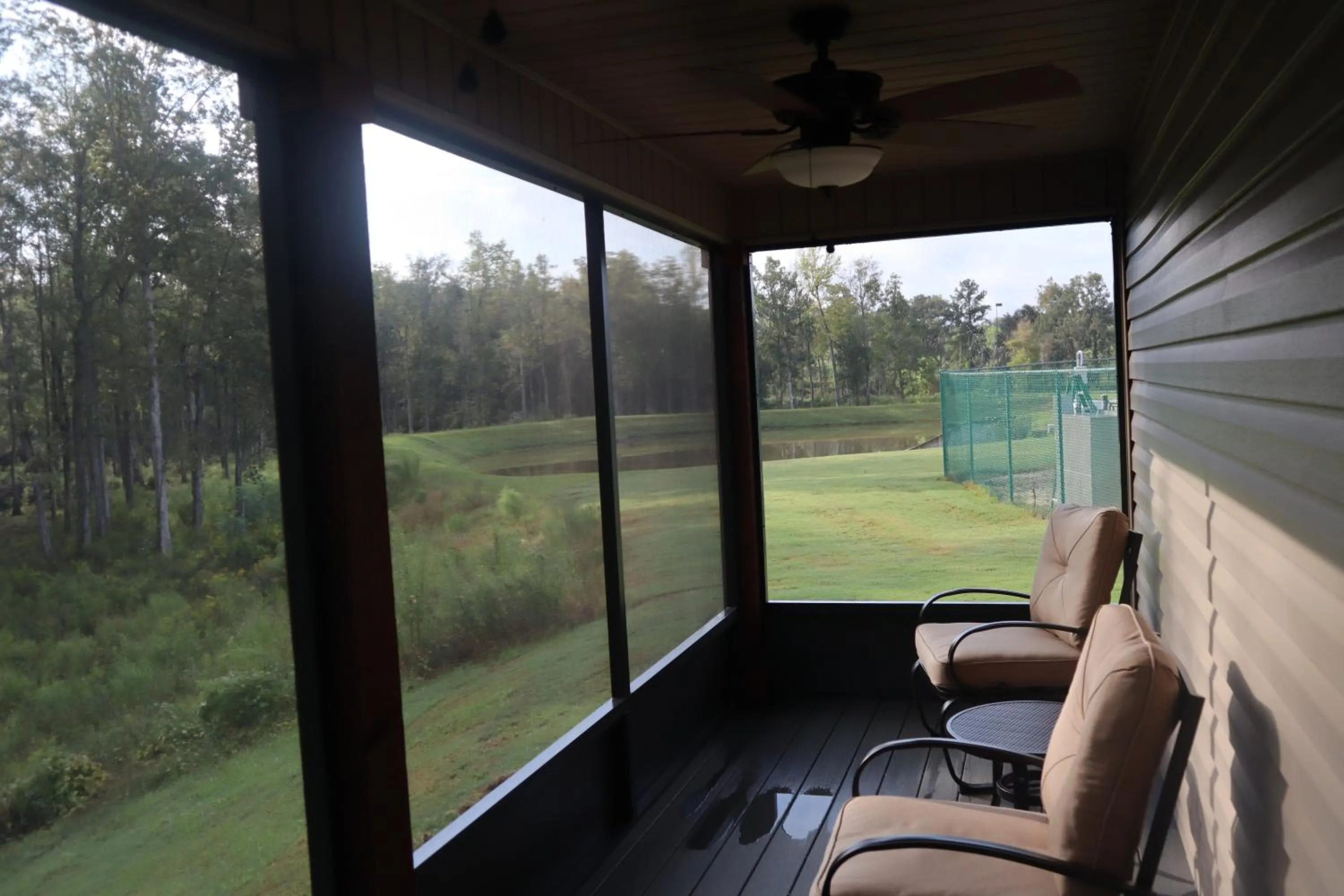 Patio in Magnolia Creek Lodge