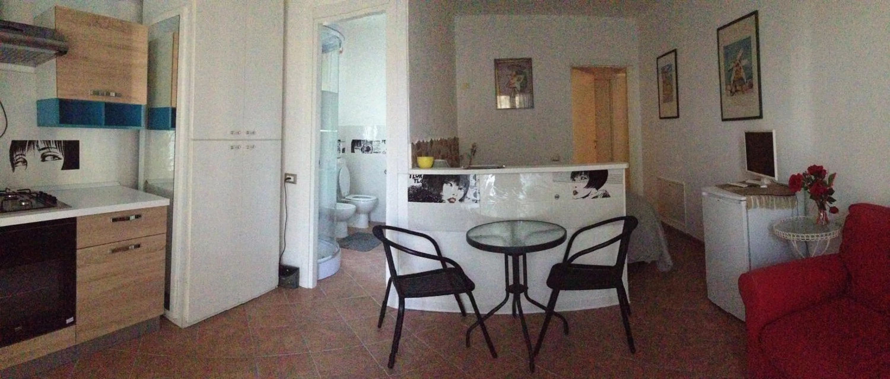 Kitchen/Kitchenette in B&B Amici Miei