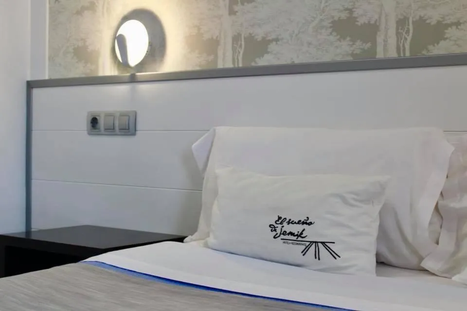 Bed in Hotel El Sueño de Jemik