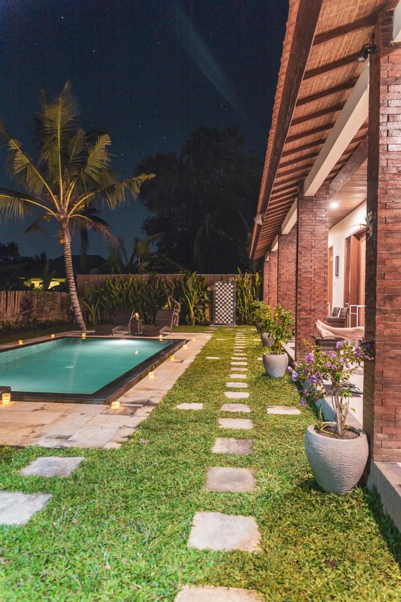 Garden view in Umah Nugraha