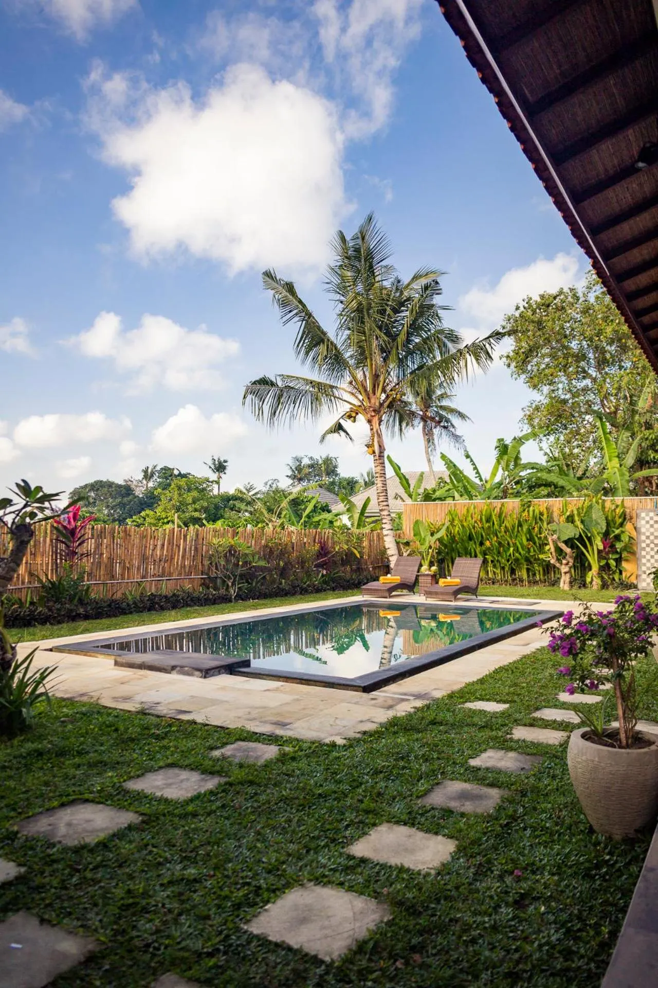 Garden view in Umah Nugraha