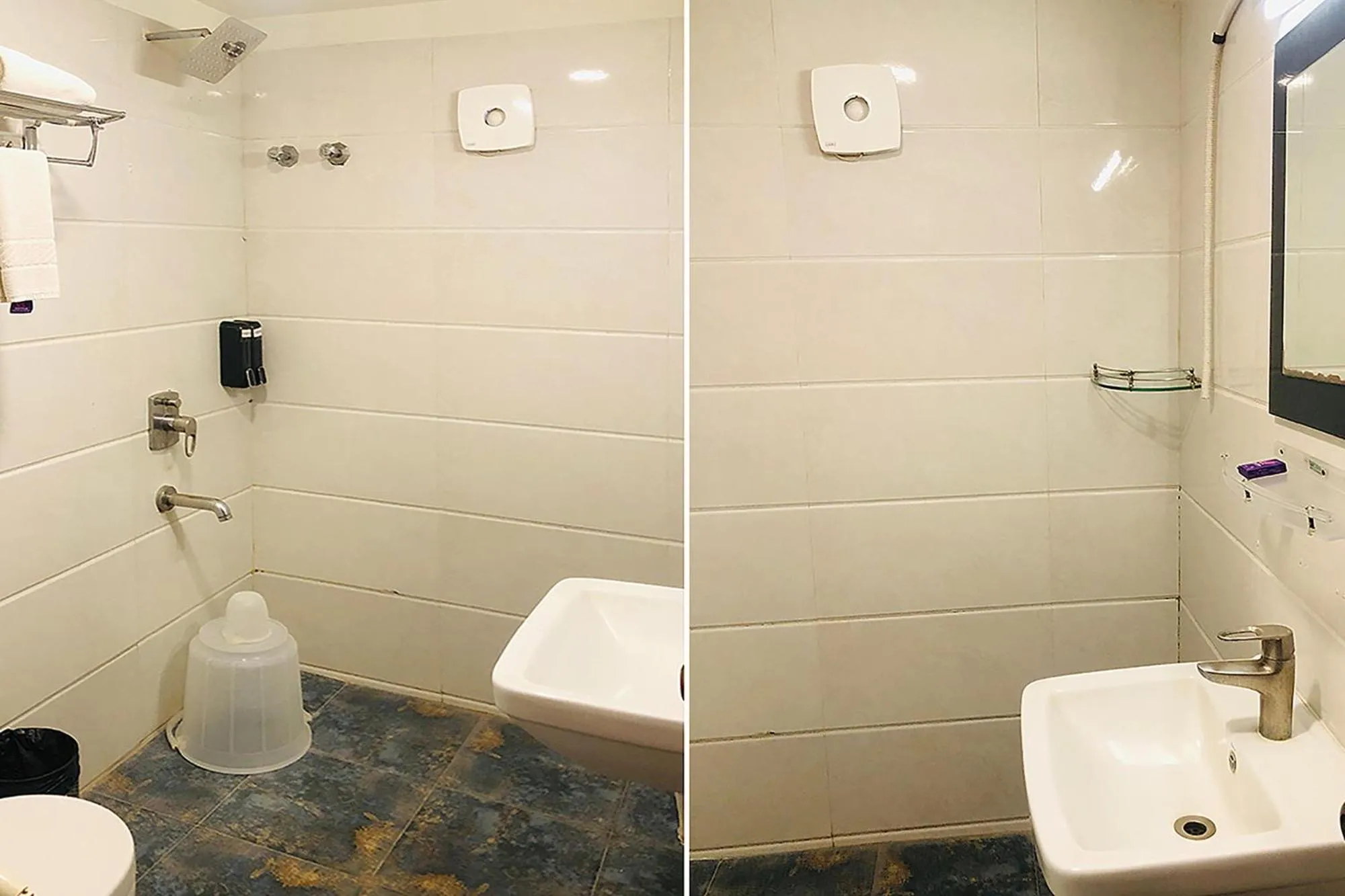 Bathroom in FabHotel Berry's