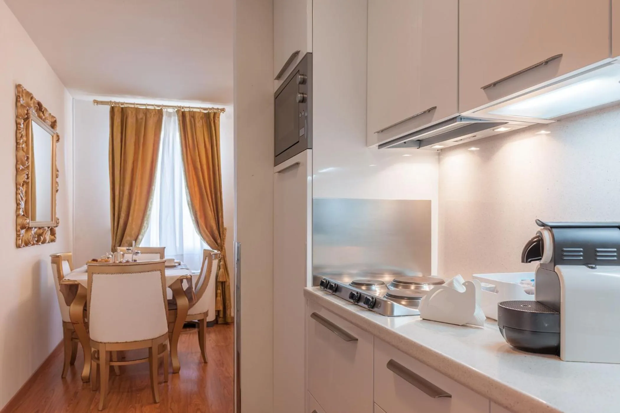 Kitchen or kitchenette in Al Bailo Di Venezia