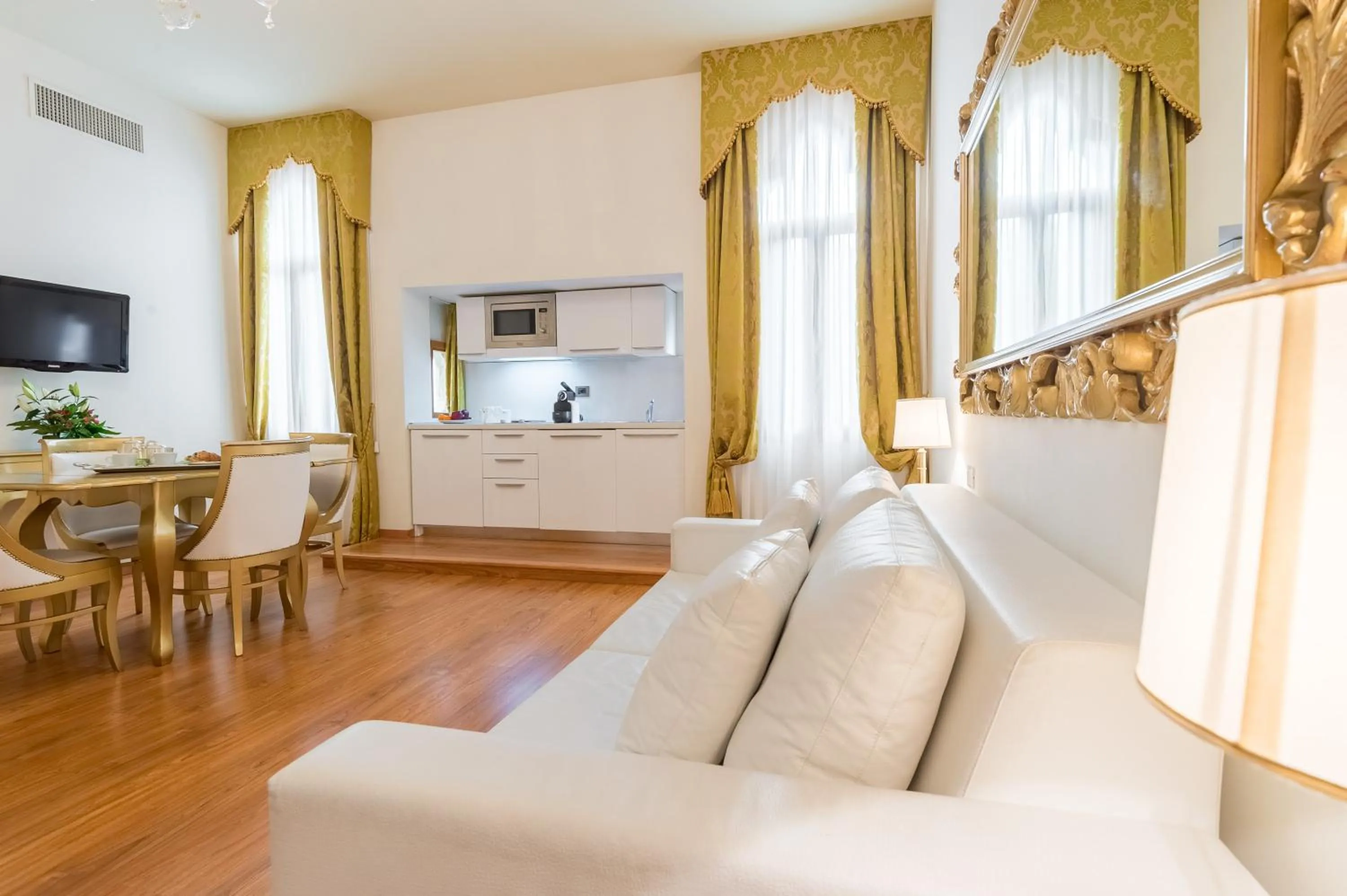 Kitchen or kitchenette in Al Bailo Di Venezia