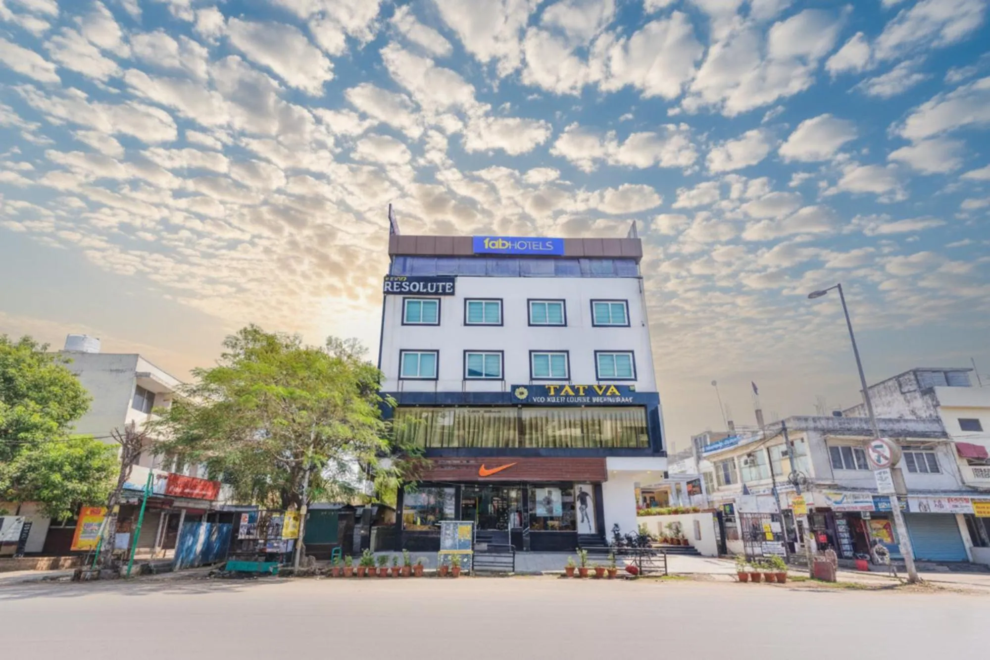 Property building in FabHotel Resolute