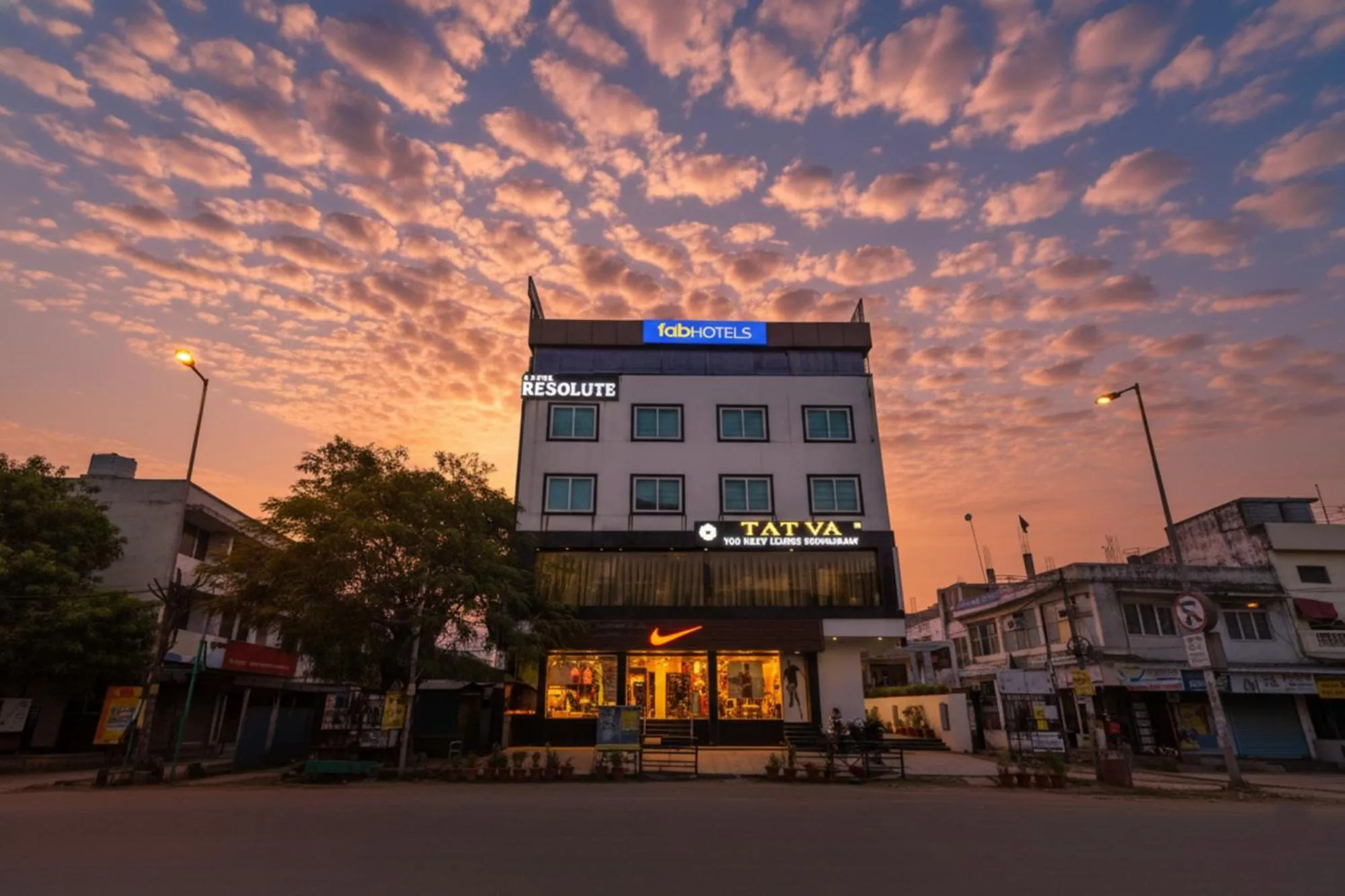 Property building in FabHotel Resolute