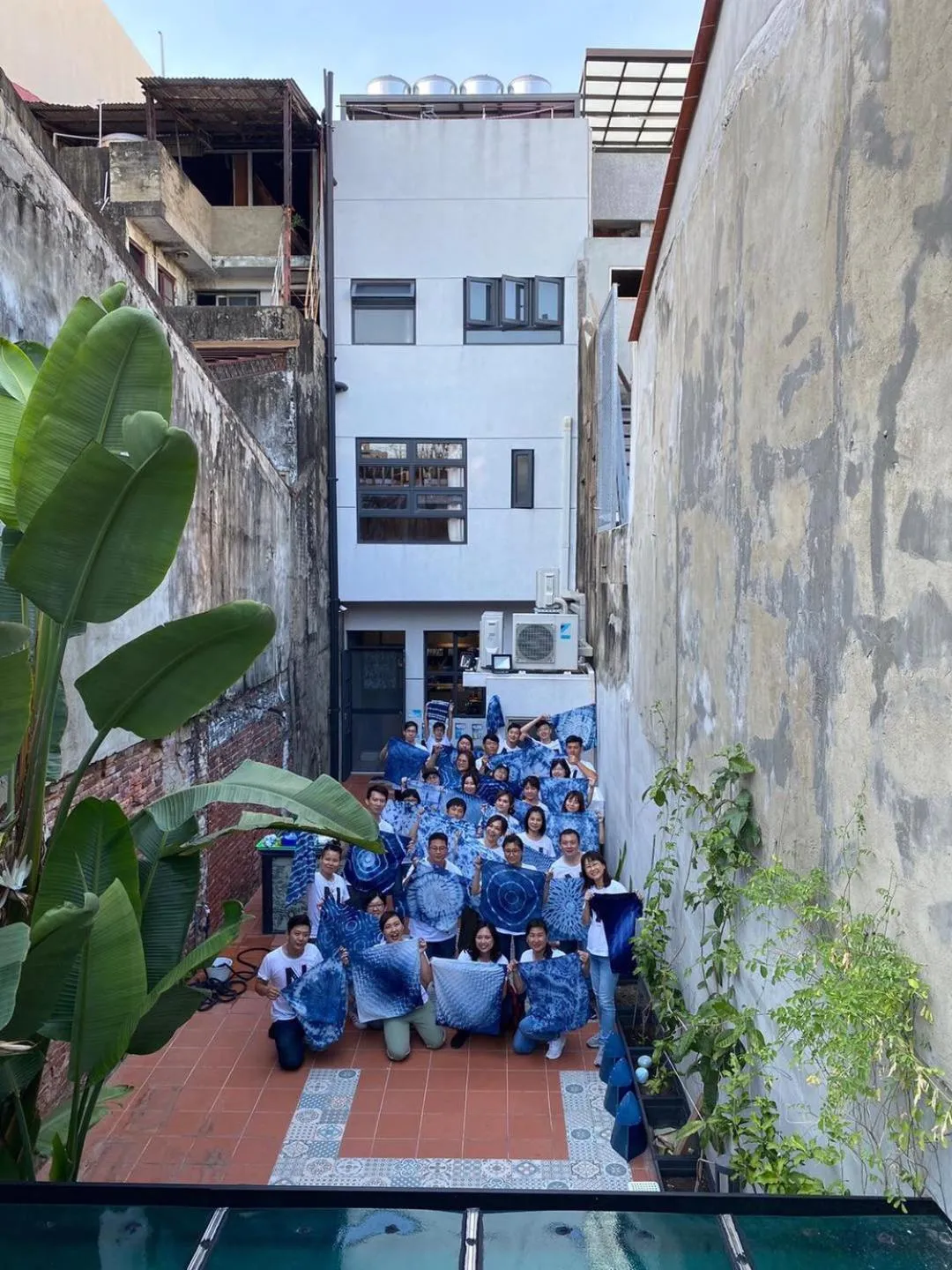 Garden view in 樂客背包旅棧 Local Backpacker Hostel