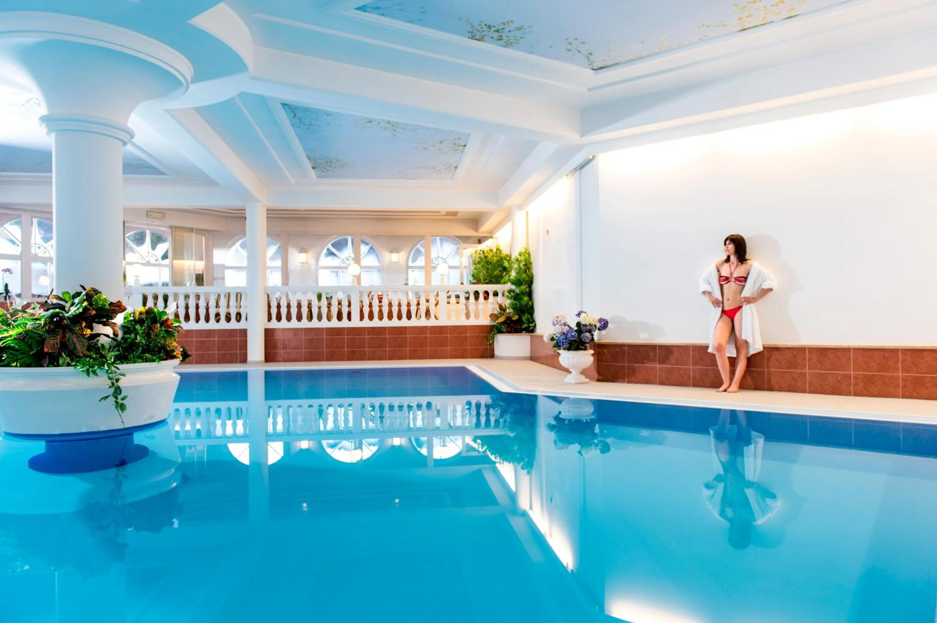Swimming pool in Activehotel Diana