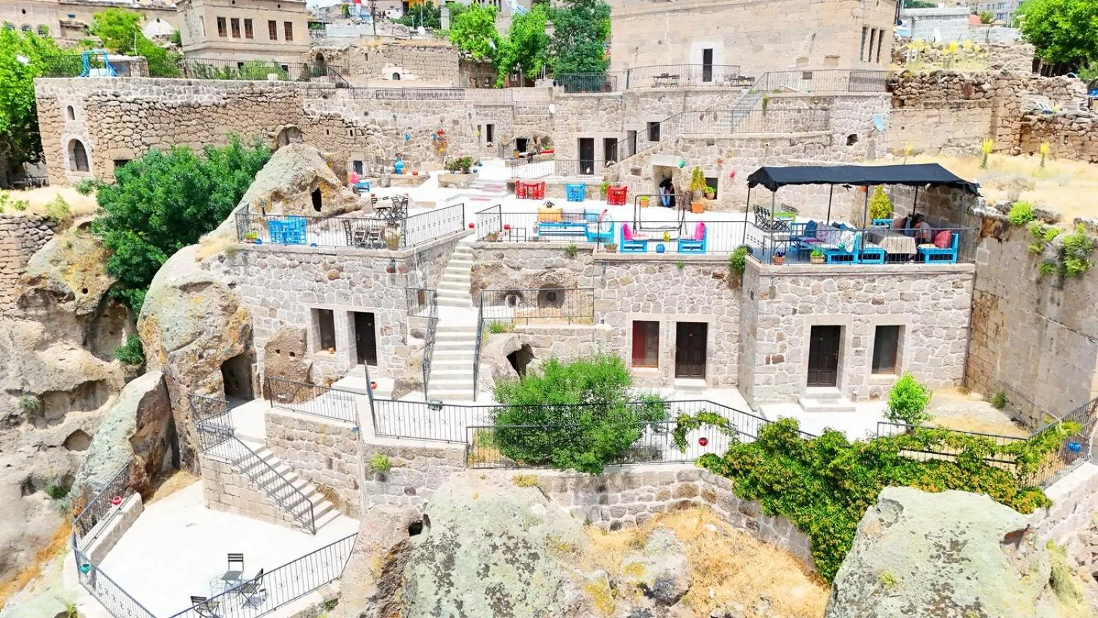 Bird's eye view in Kapadokya Ihlara Konaklari & Caves