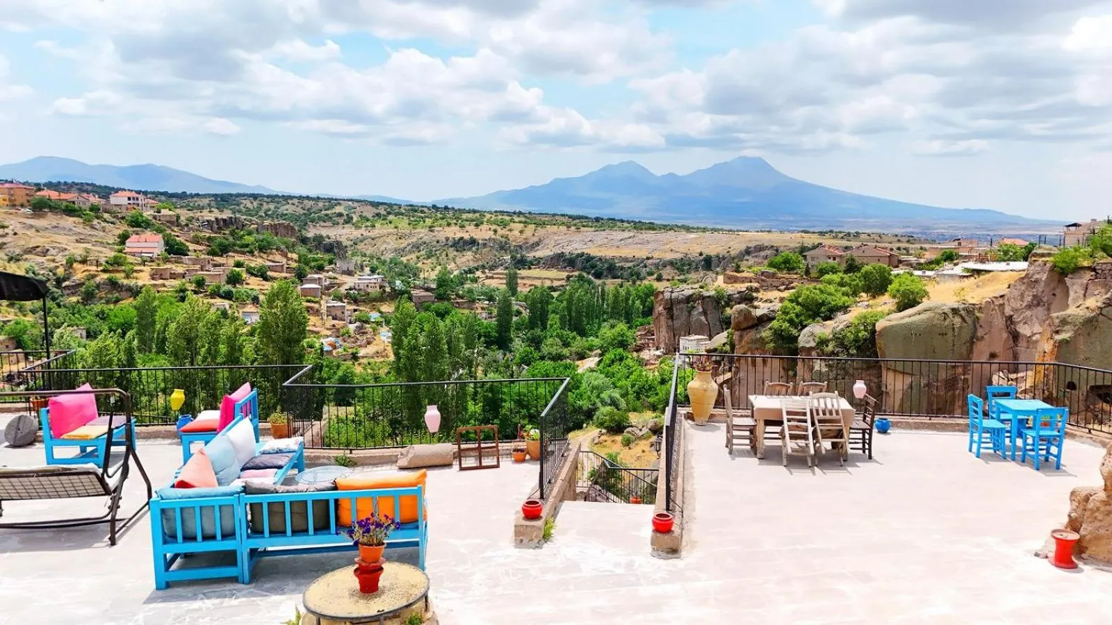 Patio in Kapadokya Ihlara Konaklari & Caves