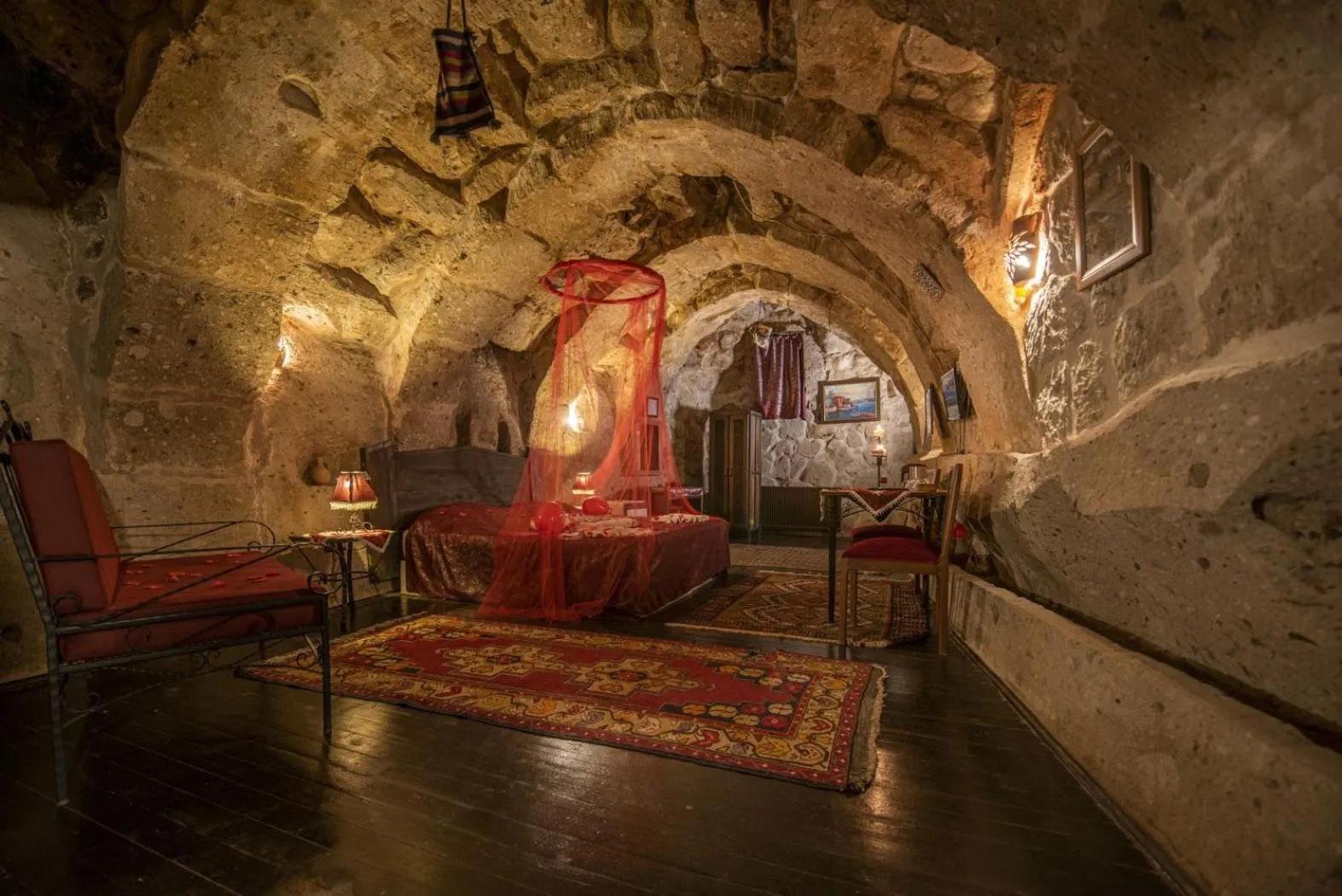 Living room in Kapadokya Ihlara Konaklari & Caves
