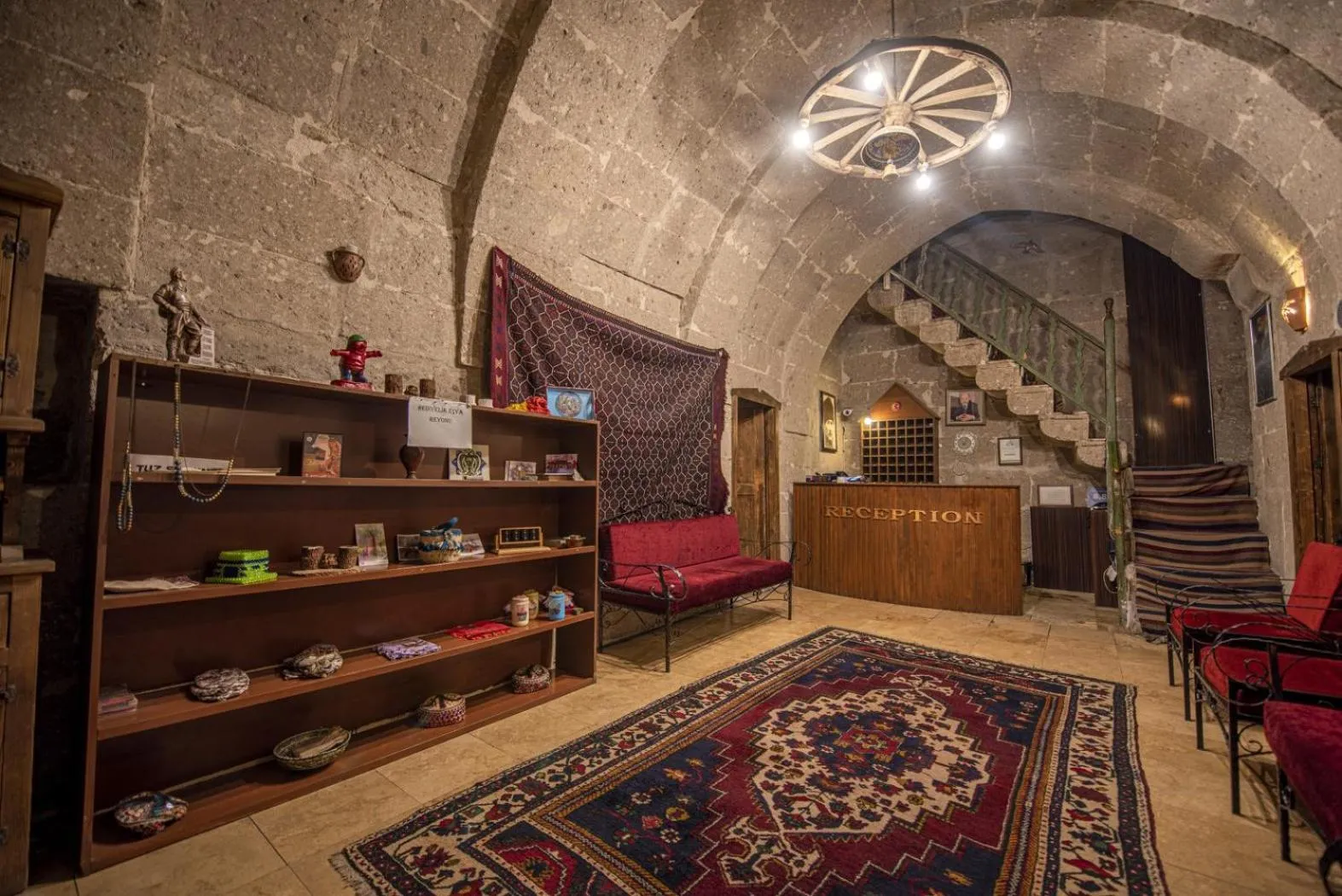 Lobby or reception in Kapadokya Ihlara Konaklari & Caves