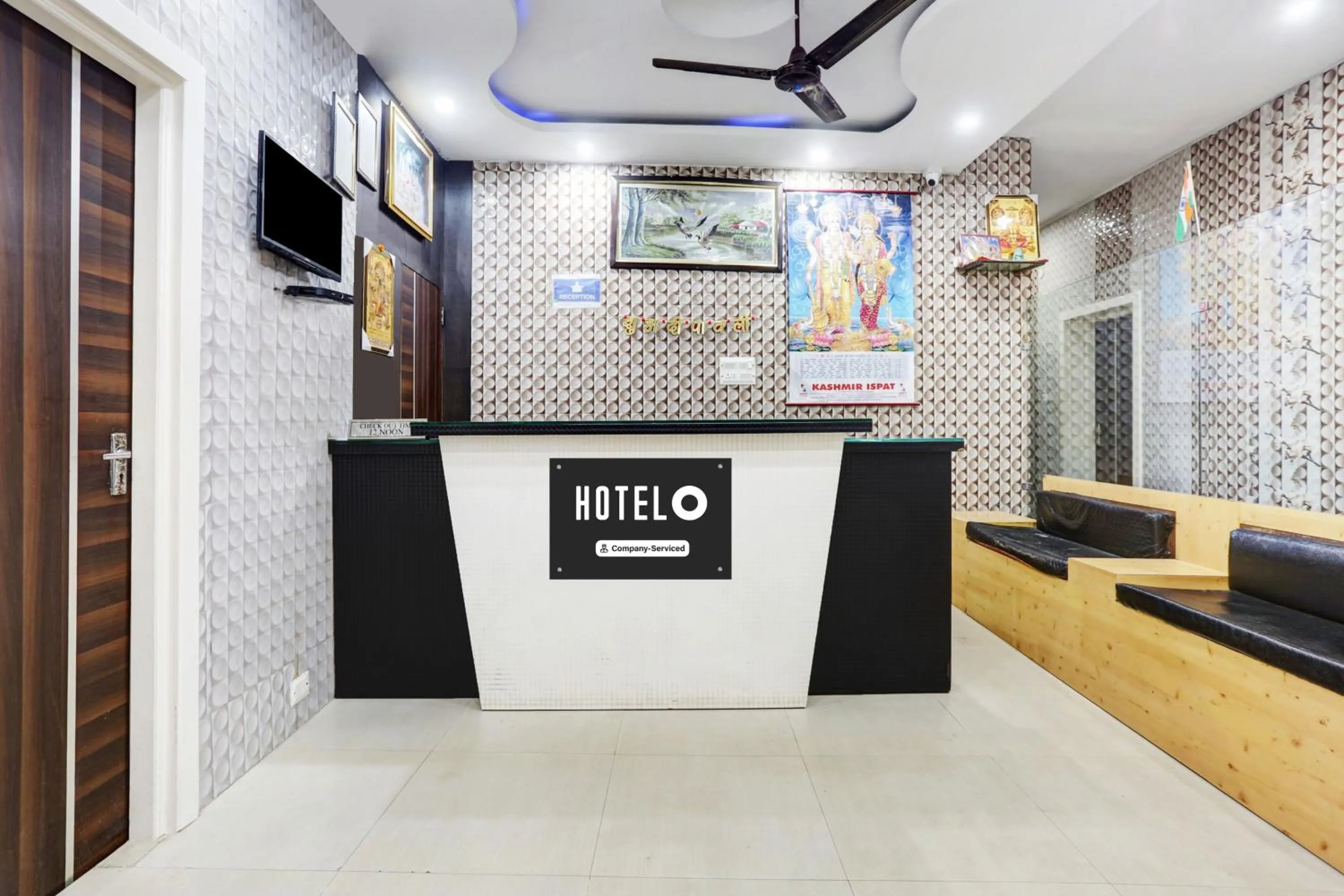 Lobby or reception in Hotel O Jammu Near Ragunath Bazaar Formerly GoodWill
