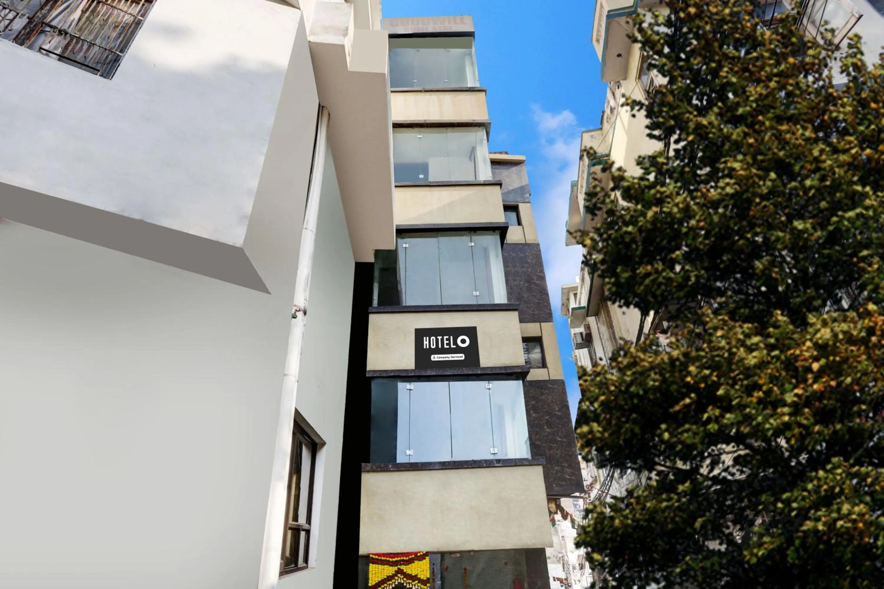 Facade/entrance in Hotel O Jammu Near Ragunath Bazaar Formerly GoodWill