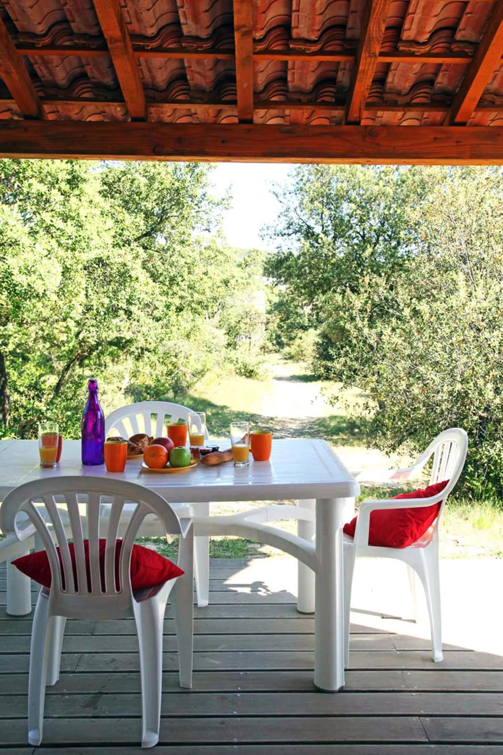 Patio in Résidence Néméa les Portes des Cévennes
