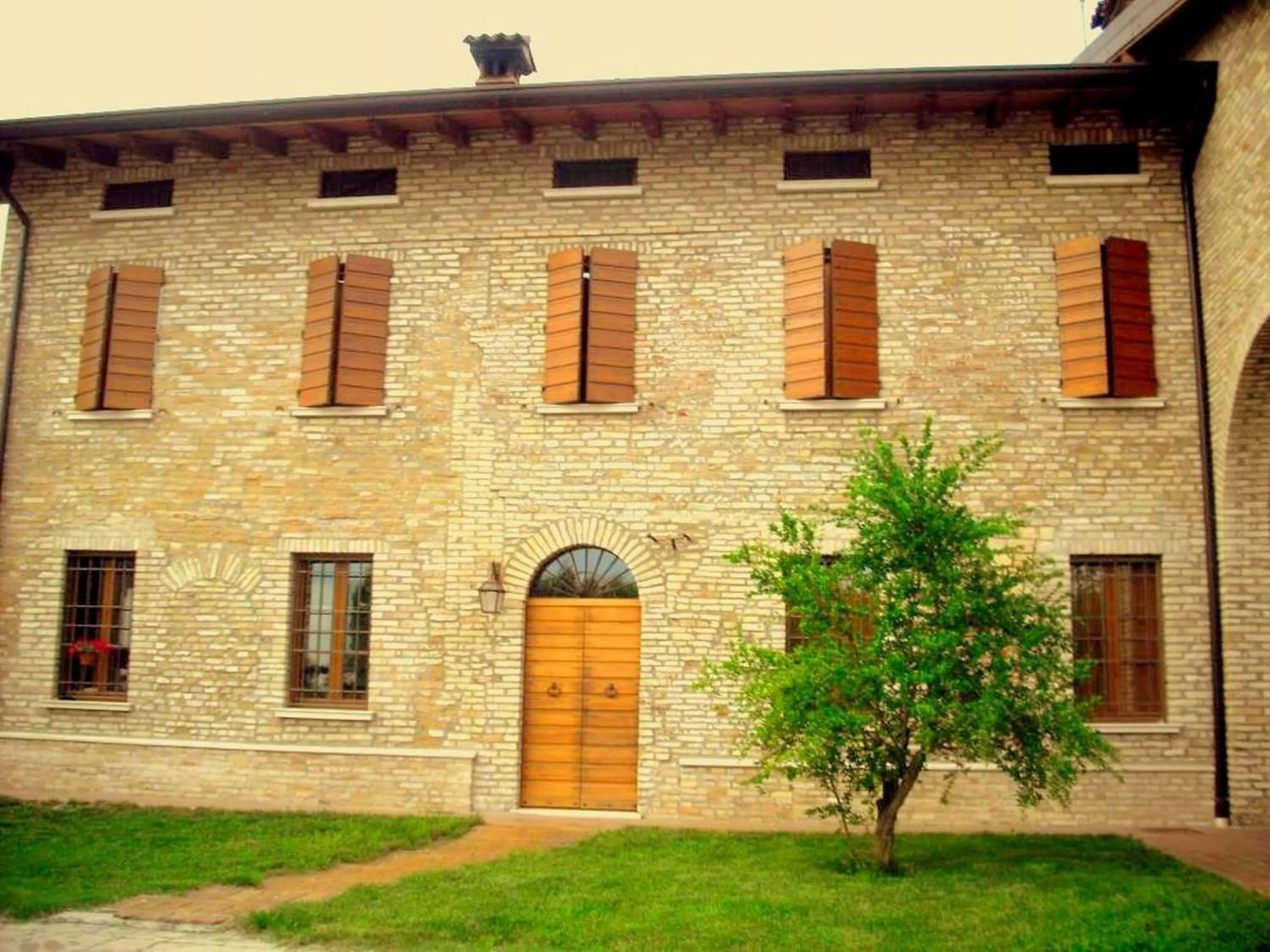 Sunset in La Garzaga Turismo Rurale