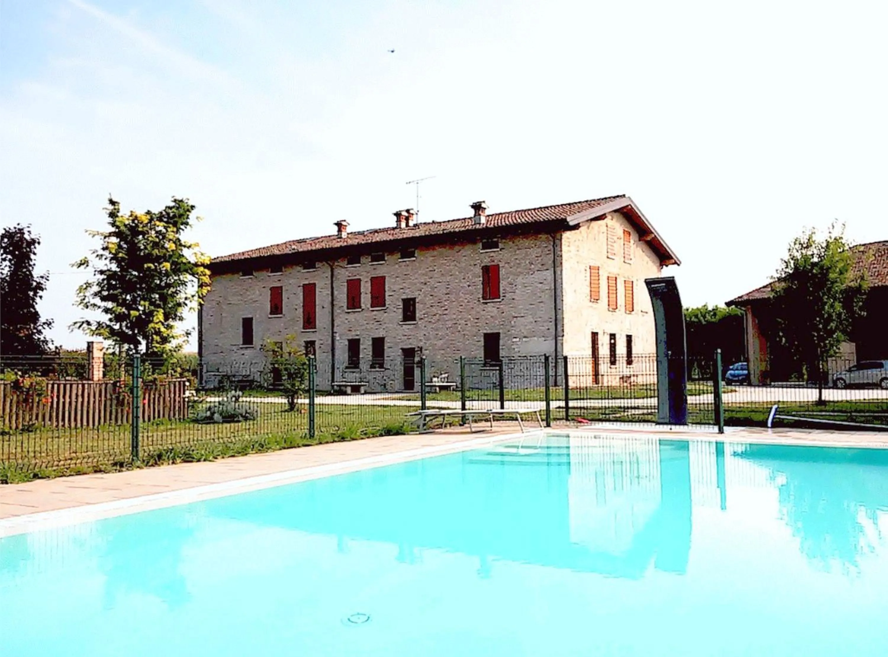 Pool view in La Garzaga Turismo Rurale