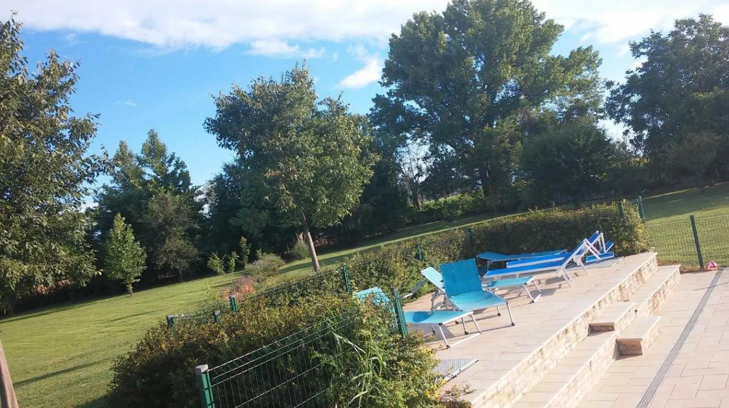 Garden view in La Garzaga Turismo Rurale