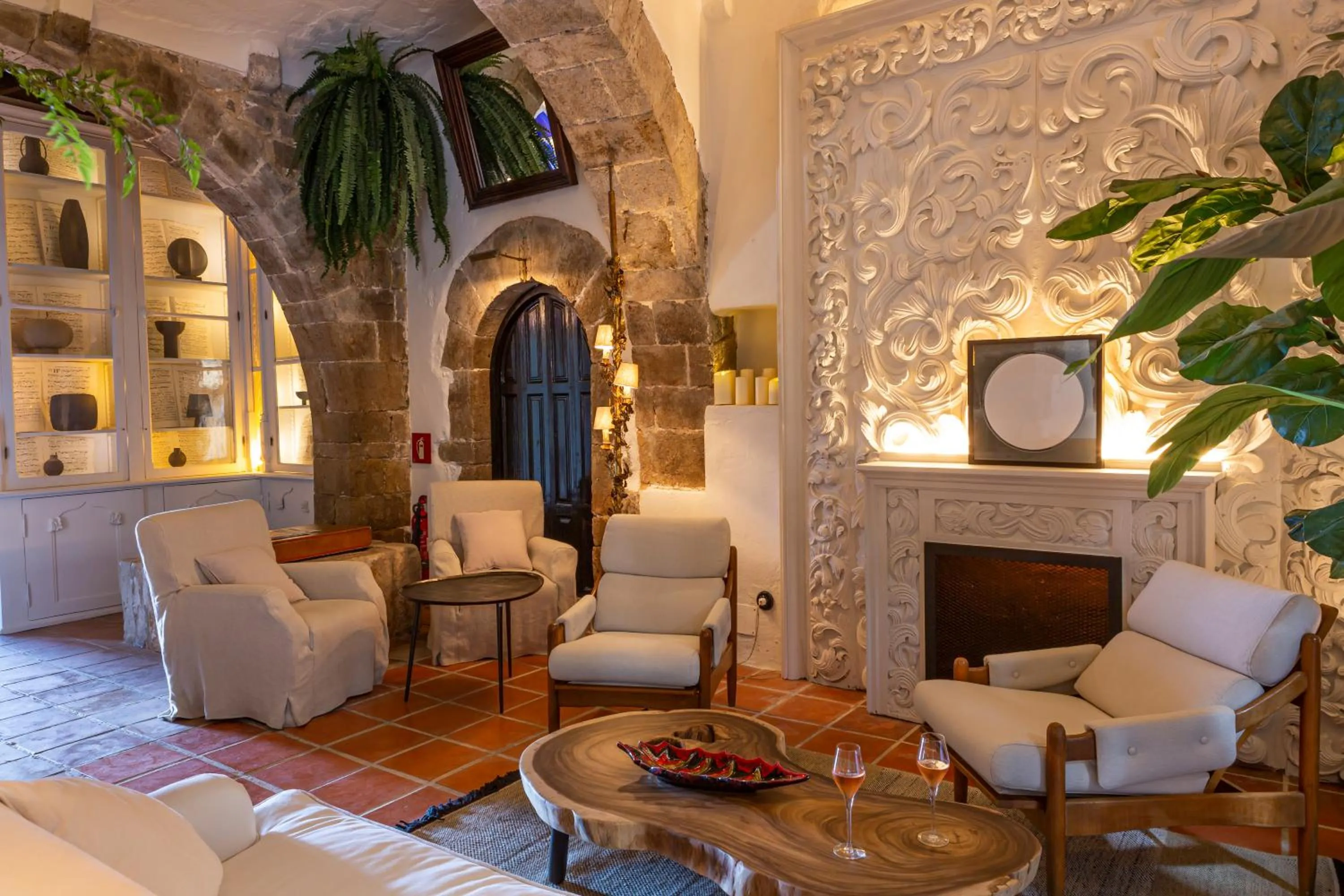 Lobby or reception in Hotel La Torre del Canonigo - Small Luxury Hotels